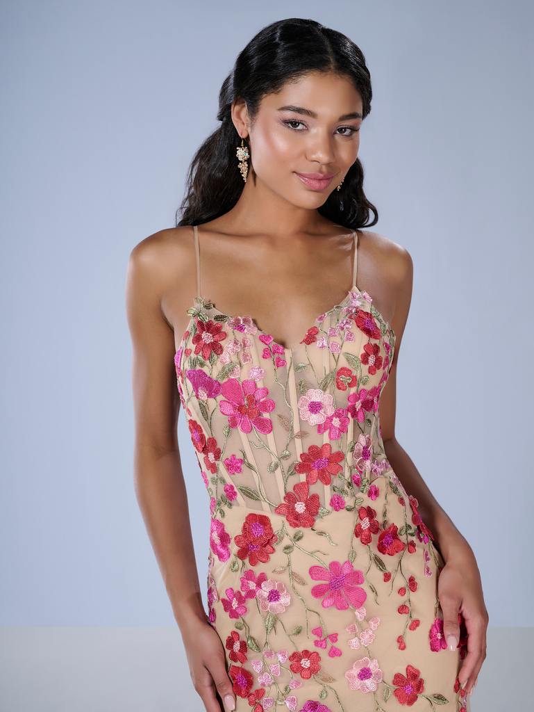 16148 Amore Gowns 16148_Nude-Floral_3-769x1024