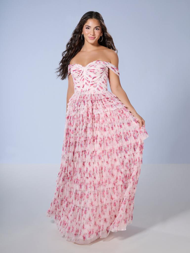 16153 Amore Gowns 16153_Blush-Floral_1-769x1024
