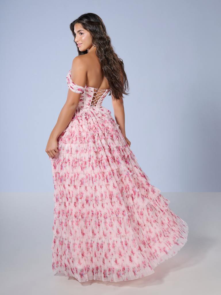 16153 Amore Gowns 16153_Blush-Floral_2-769x1024