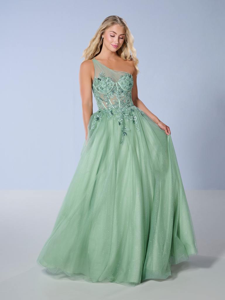 16159 Amore Gowns 16159_Sage_1-769x1024
