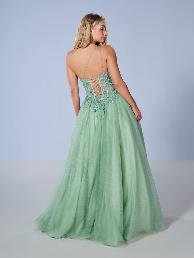 16159 Amore Gowns 16159_Sage_2-769x1024