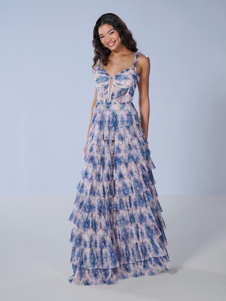 16160 Amore Gowns 16160_Blue-Bouquet_1-769x1024