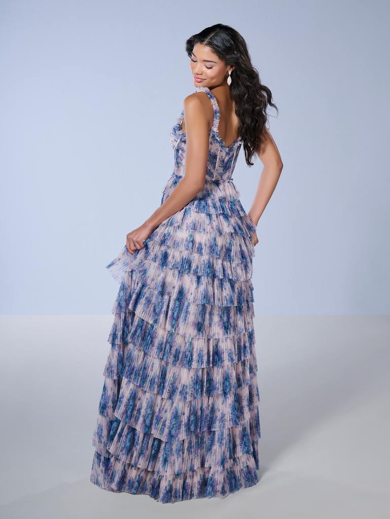 16160 Amore Gowns 16160_Blue-Bouquet_2-769x1024