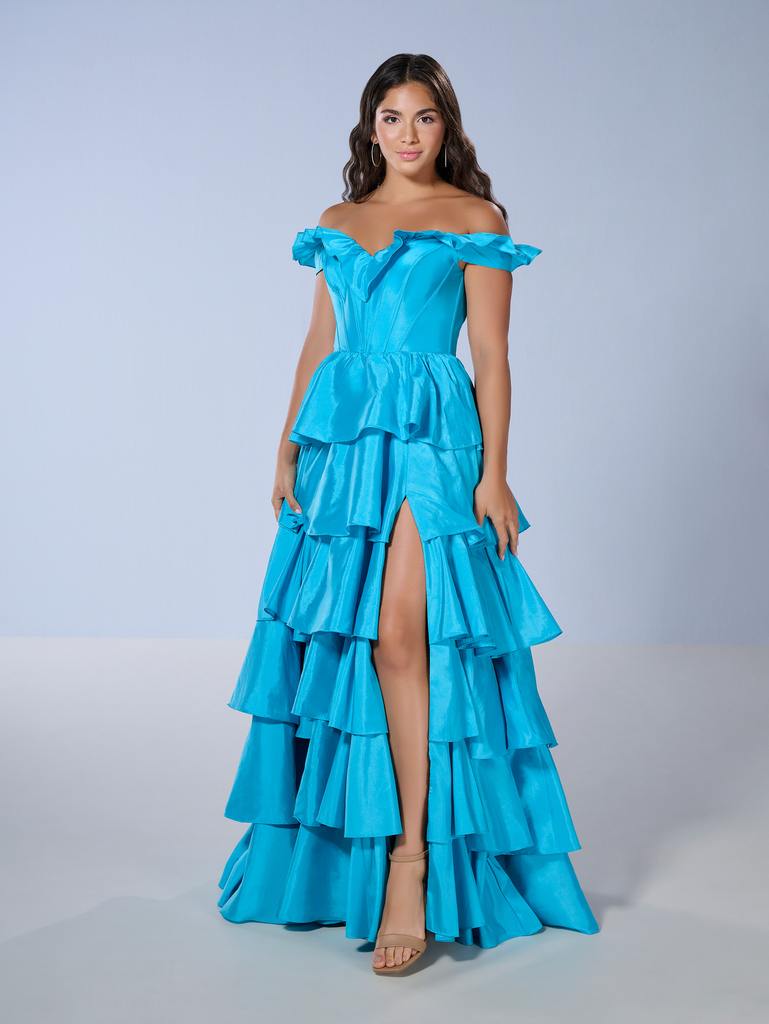 16175 Amore Gowns 16175_Turquoise_1-769x1024