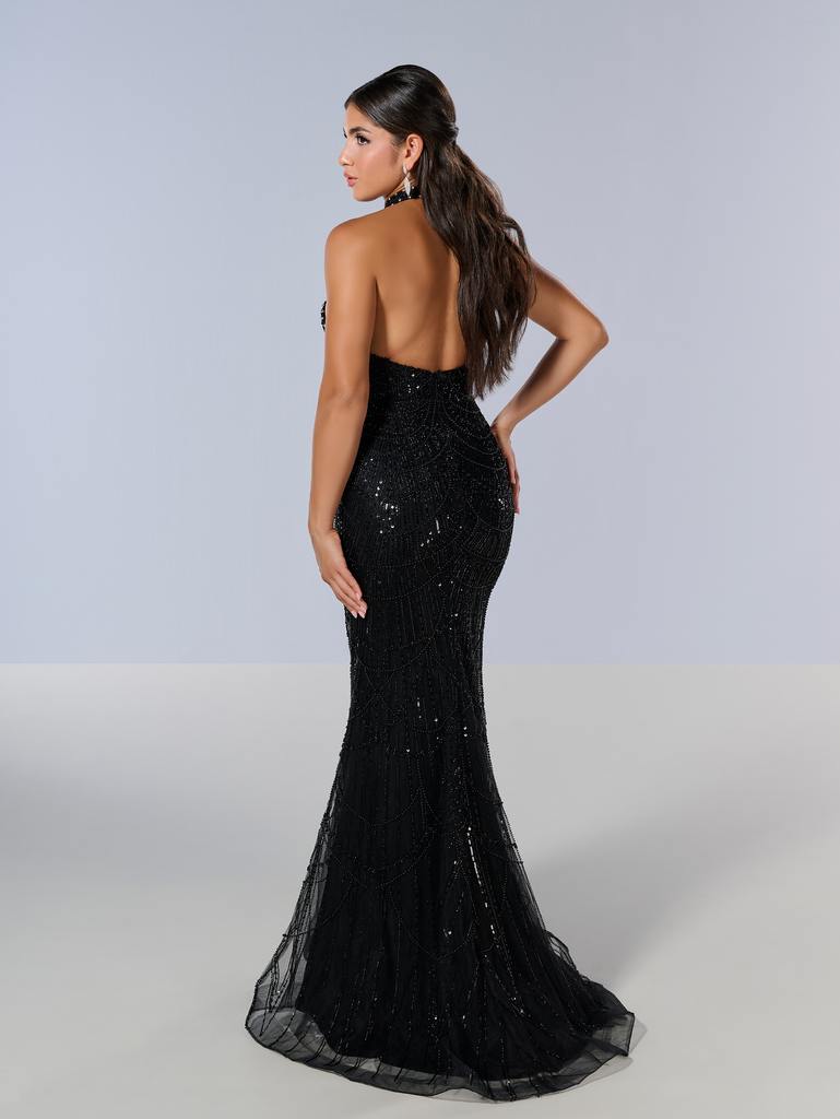 16207 Amore Gowns 16207_Black_2-769x1024