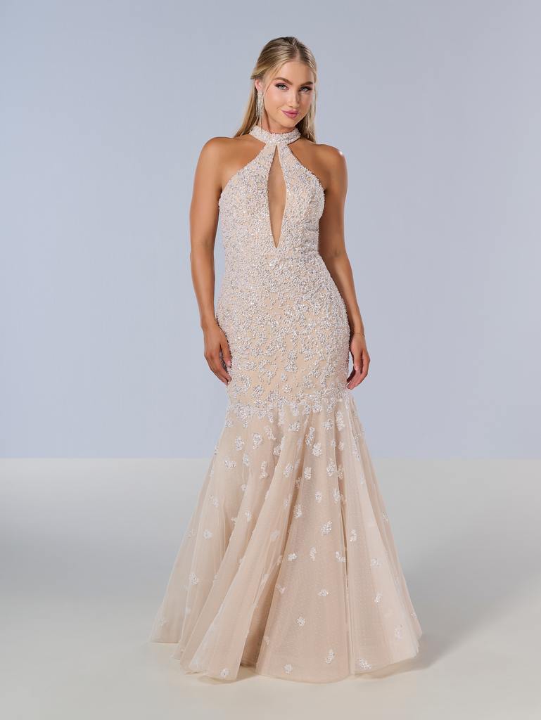 16210 Amore Gowns 16210_White_Nude_1-769x1024