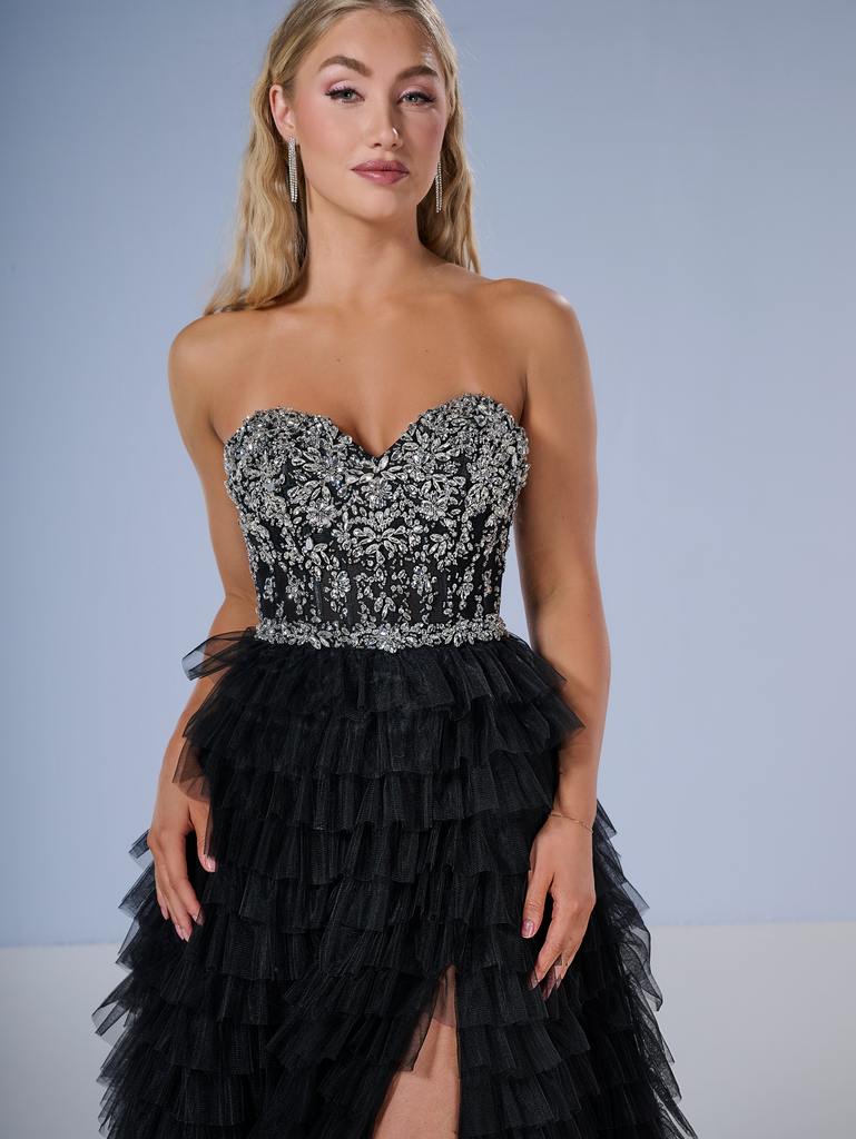 16220 Amore Gowns 16220_Black_3-769x1024