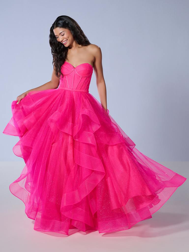 16245 Amore Gowns 16245_Hot-Pink_1-769x1024