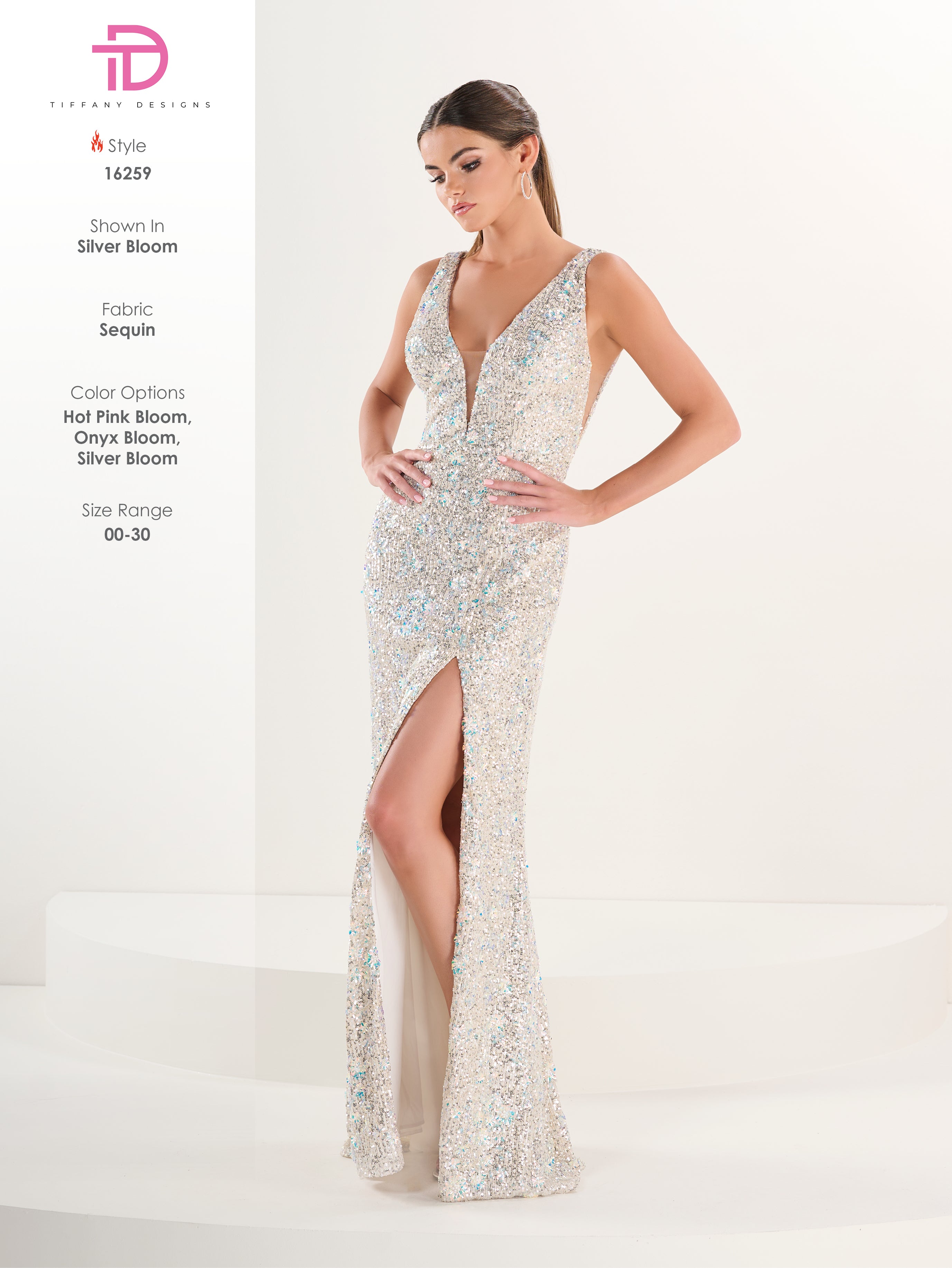 16259 Amore Gowns 16259_23_SilverBloom