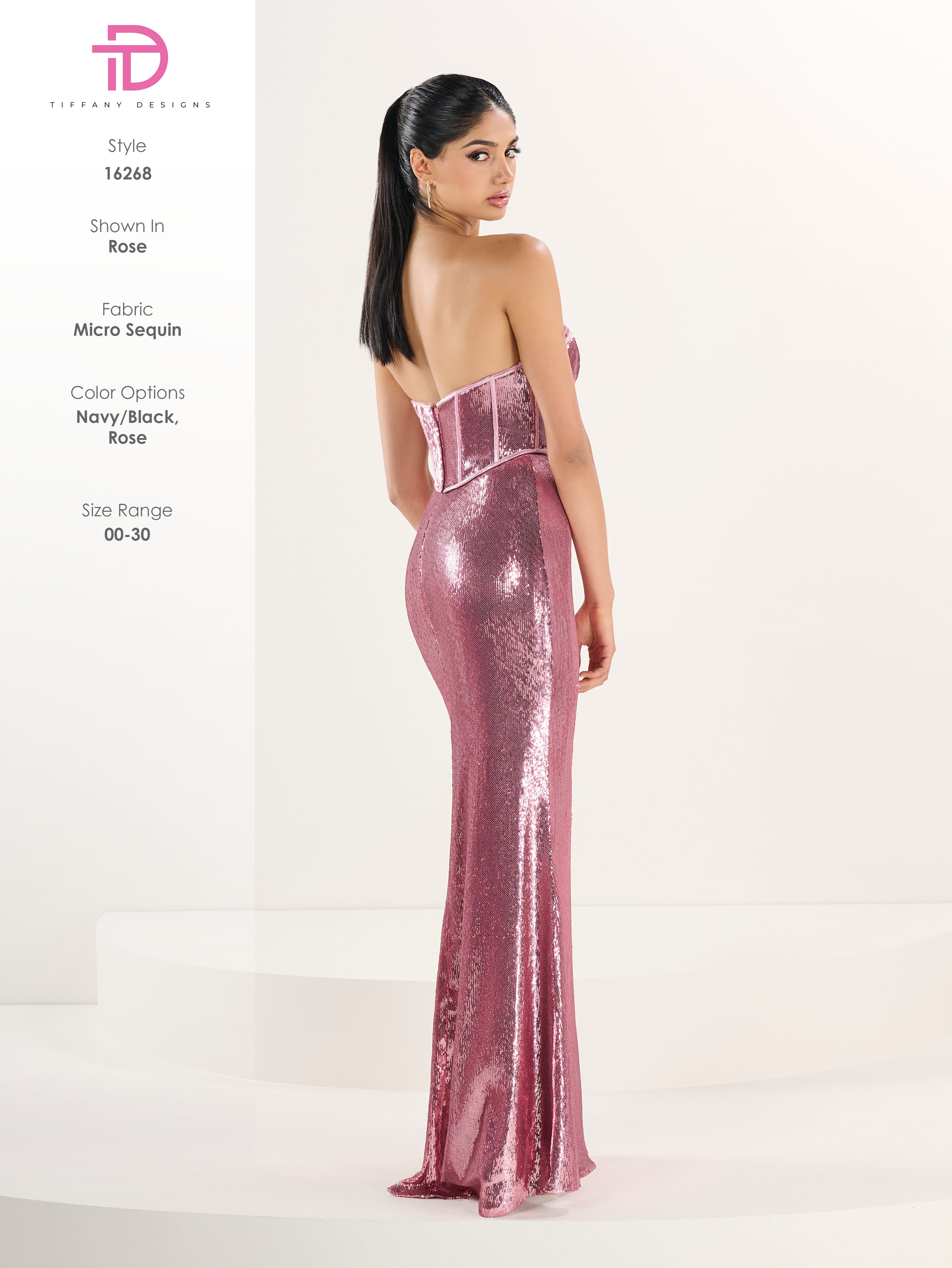 16268 Amore Gowns 16268_47_Rose