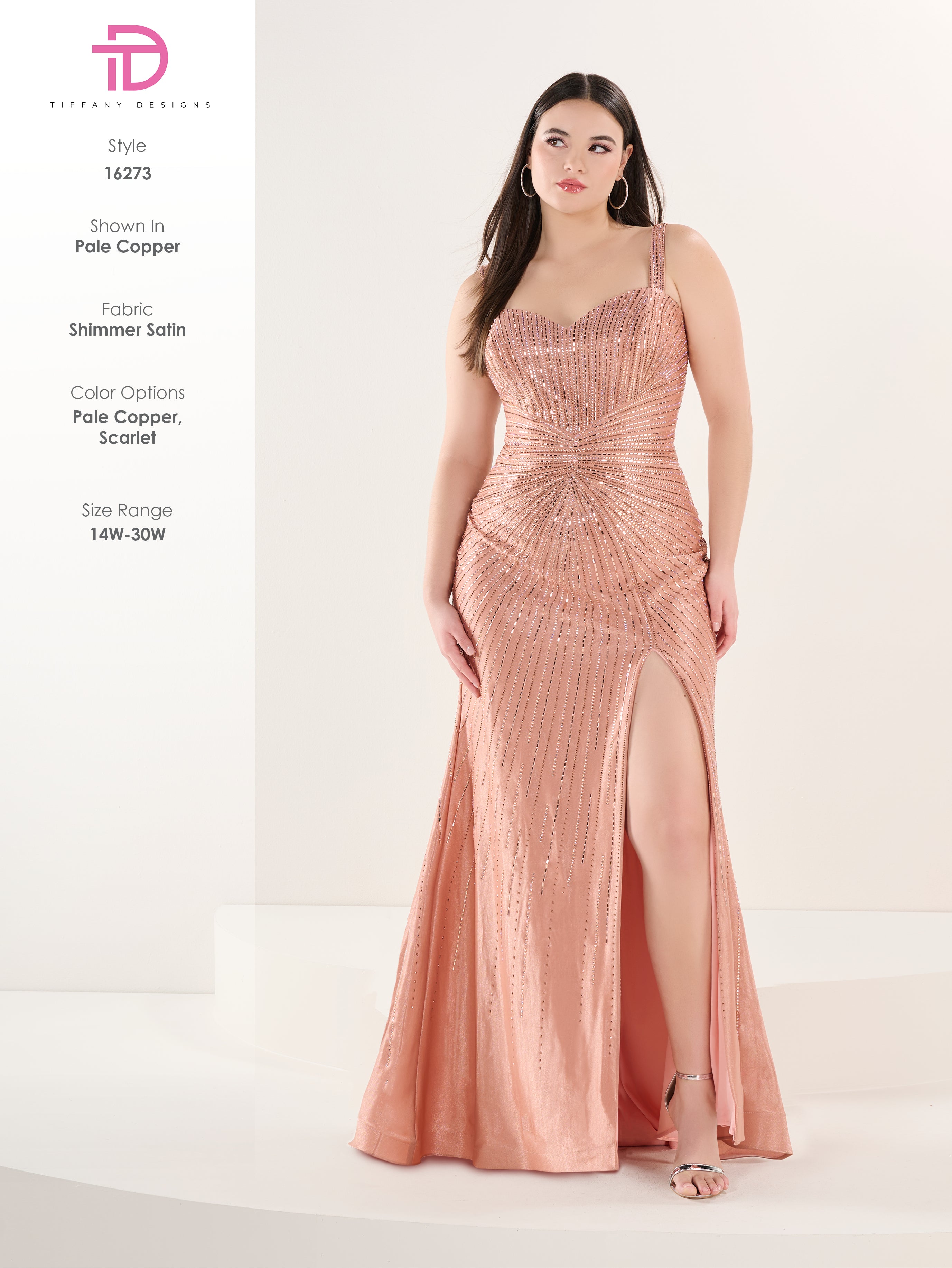 16273 Amore Gowns 16273_62_PaleCopper