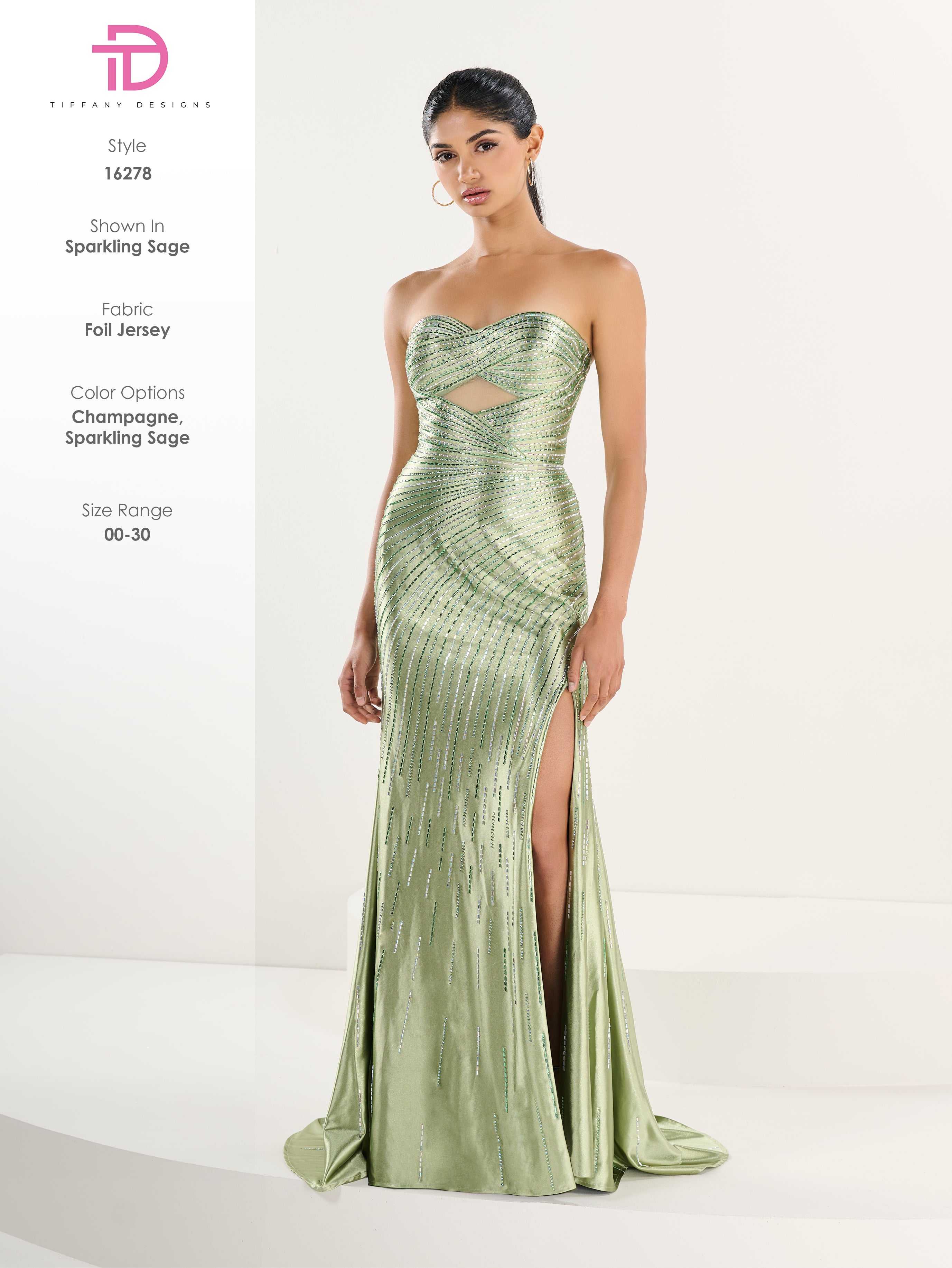16278 Amore Gowns 16278_77_SparklingSage