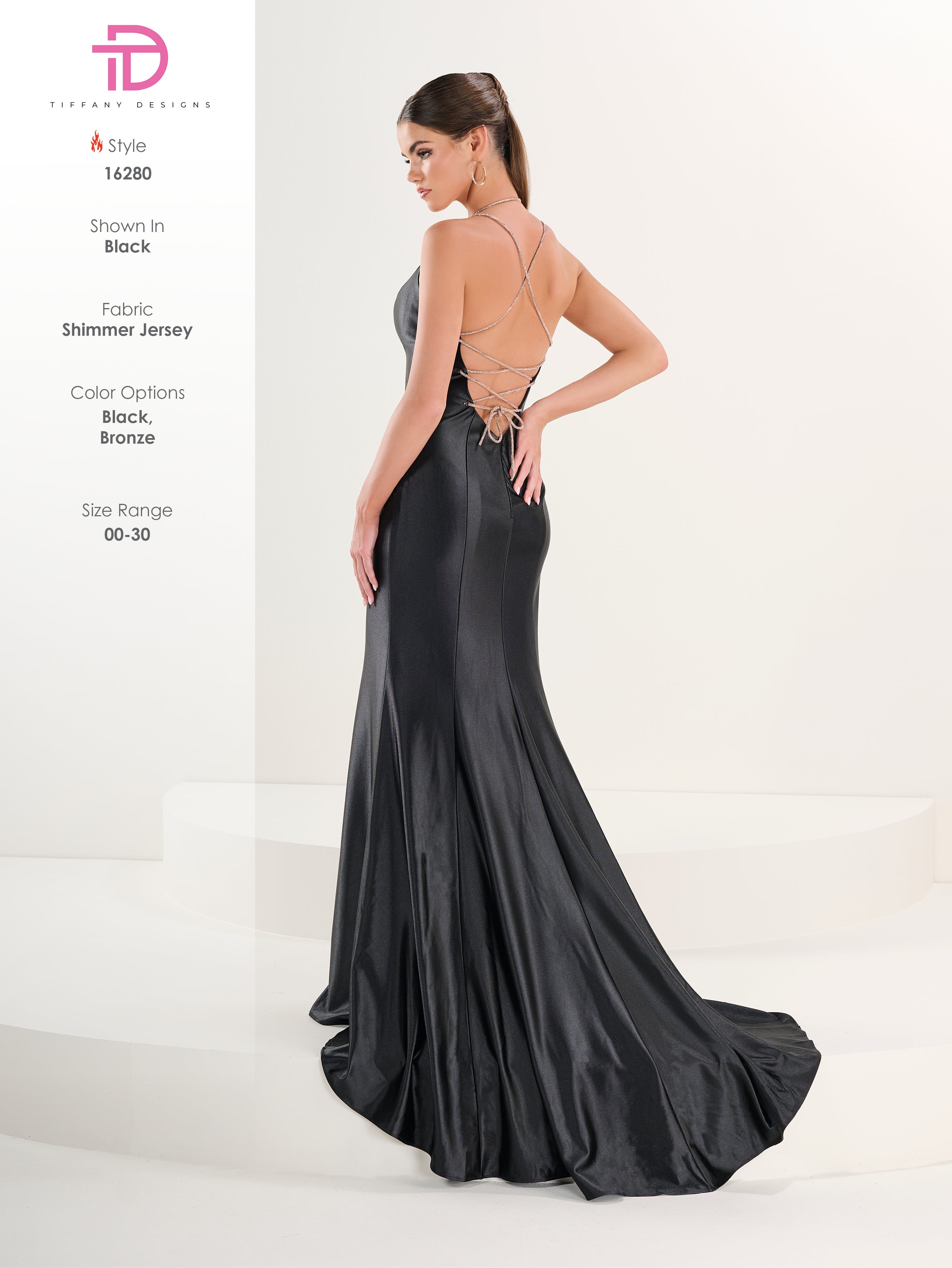 16280 Amore Gowns 16280_83_Black