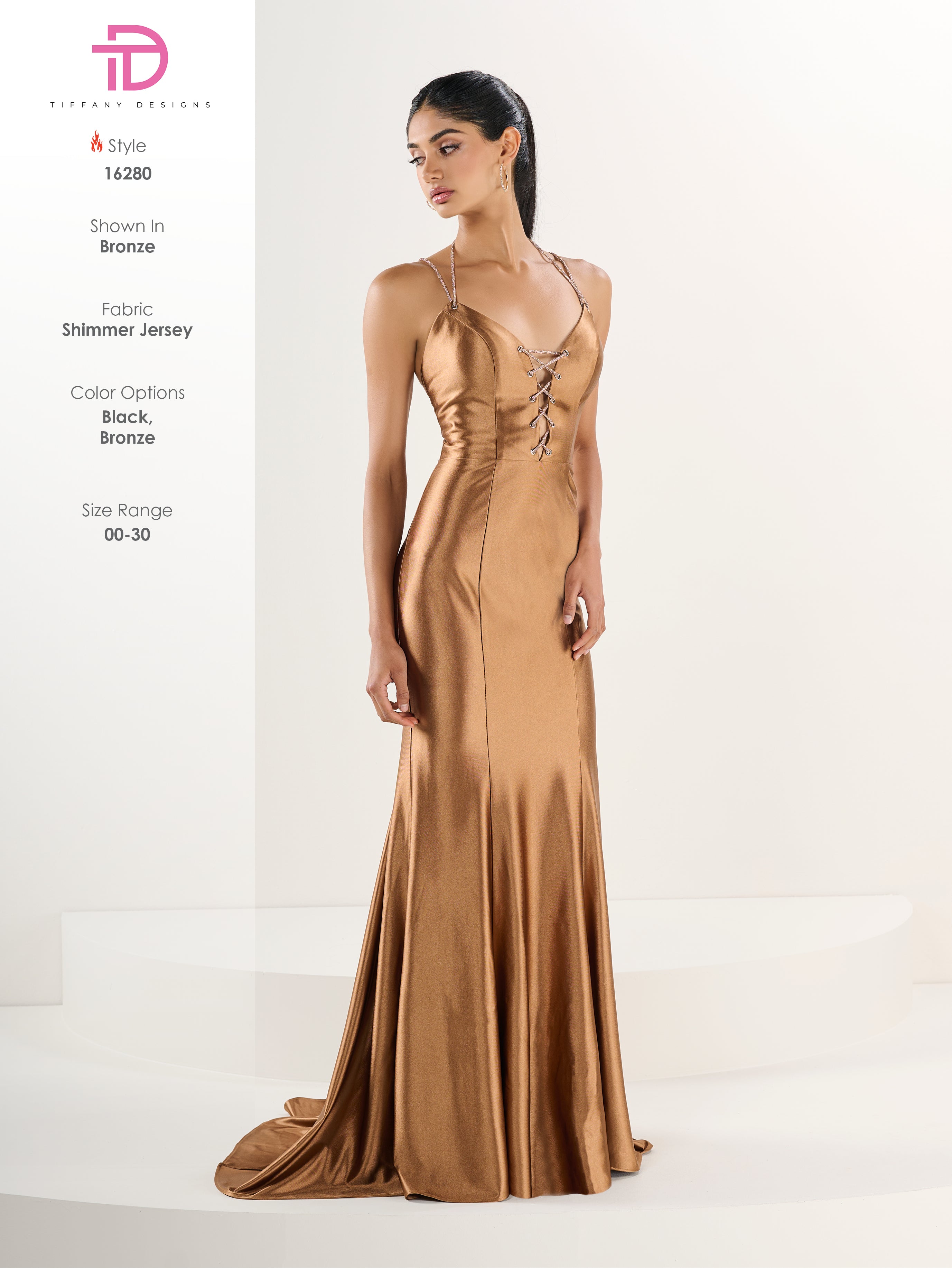 16280 Amore Gowns 16280_84_Bronze