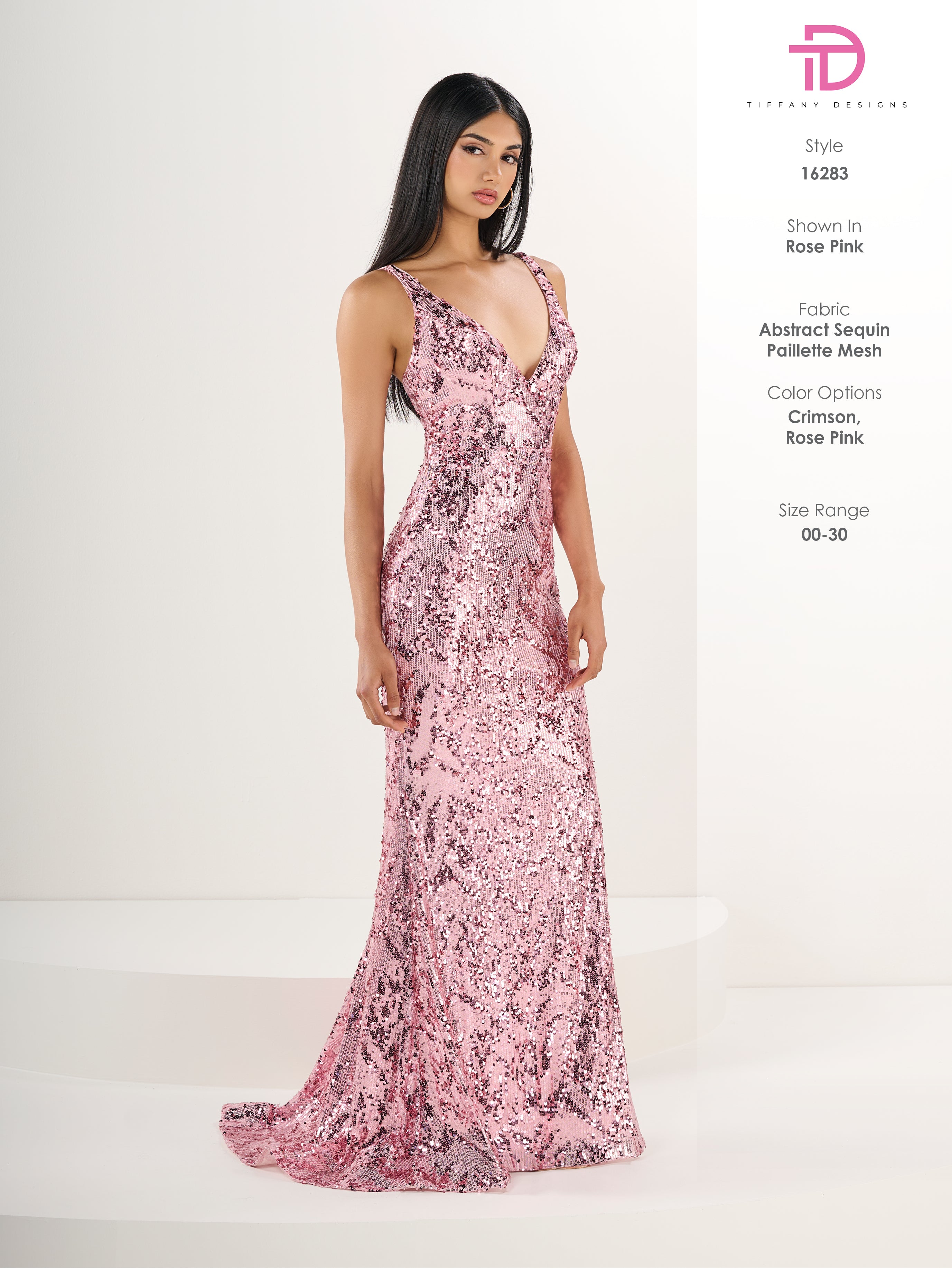 16283 Amore Gowns 16283_95_RosePink