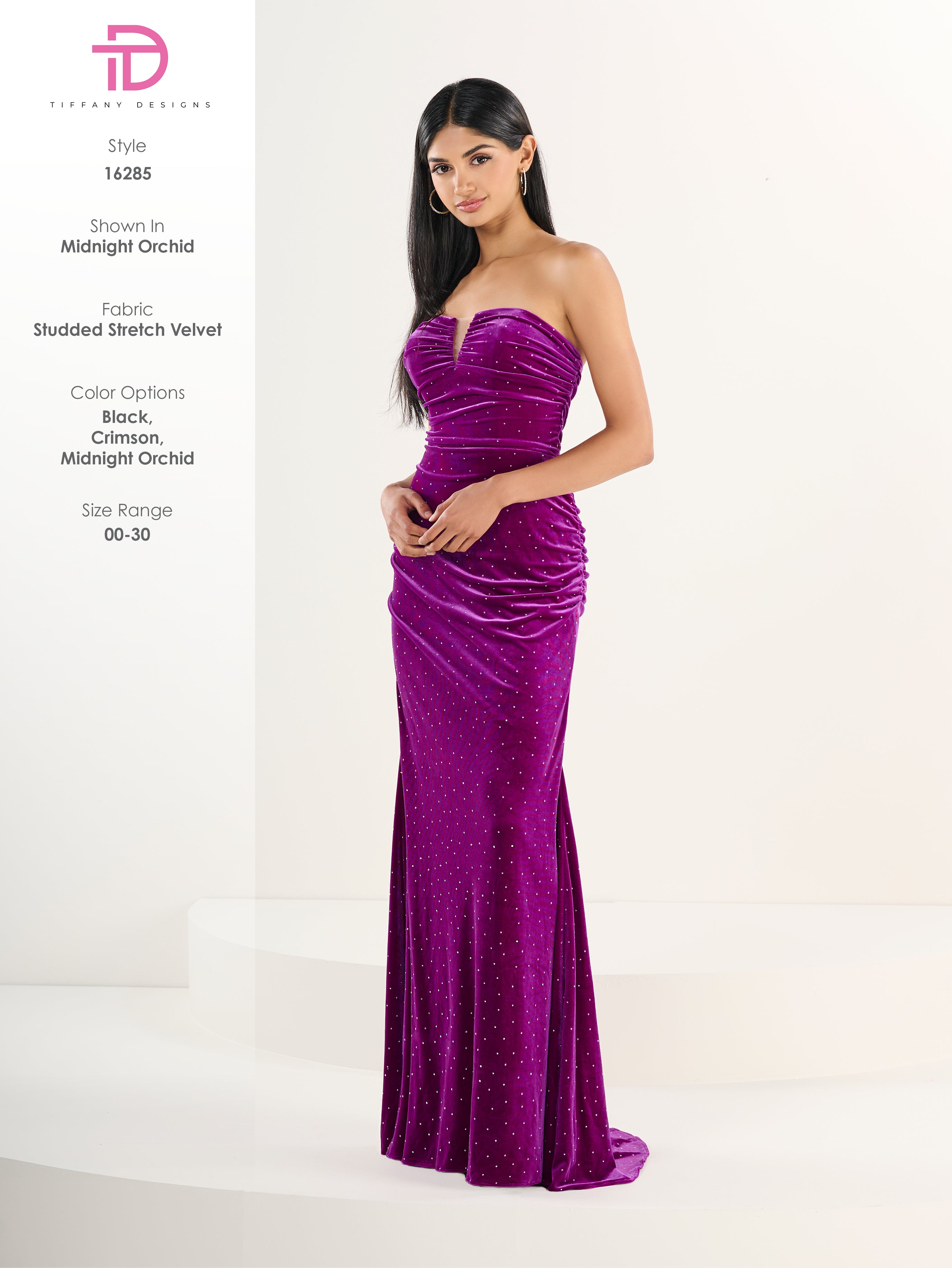16285 Amore Gowns 16285_204_Crimson