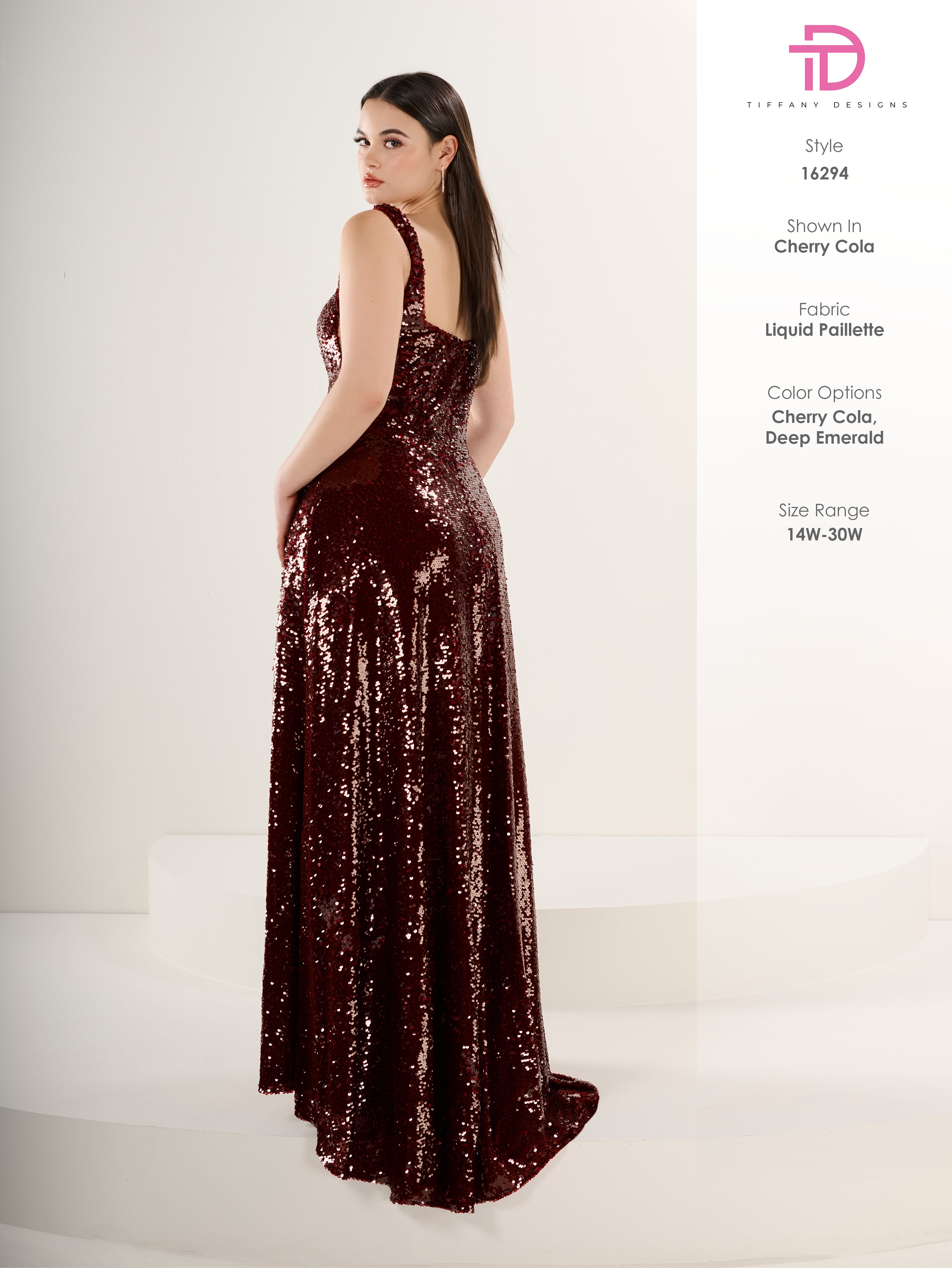 16294 Amore Gowns 16294_123_CherryCola