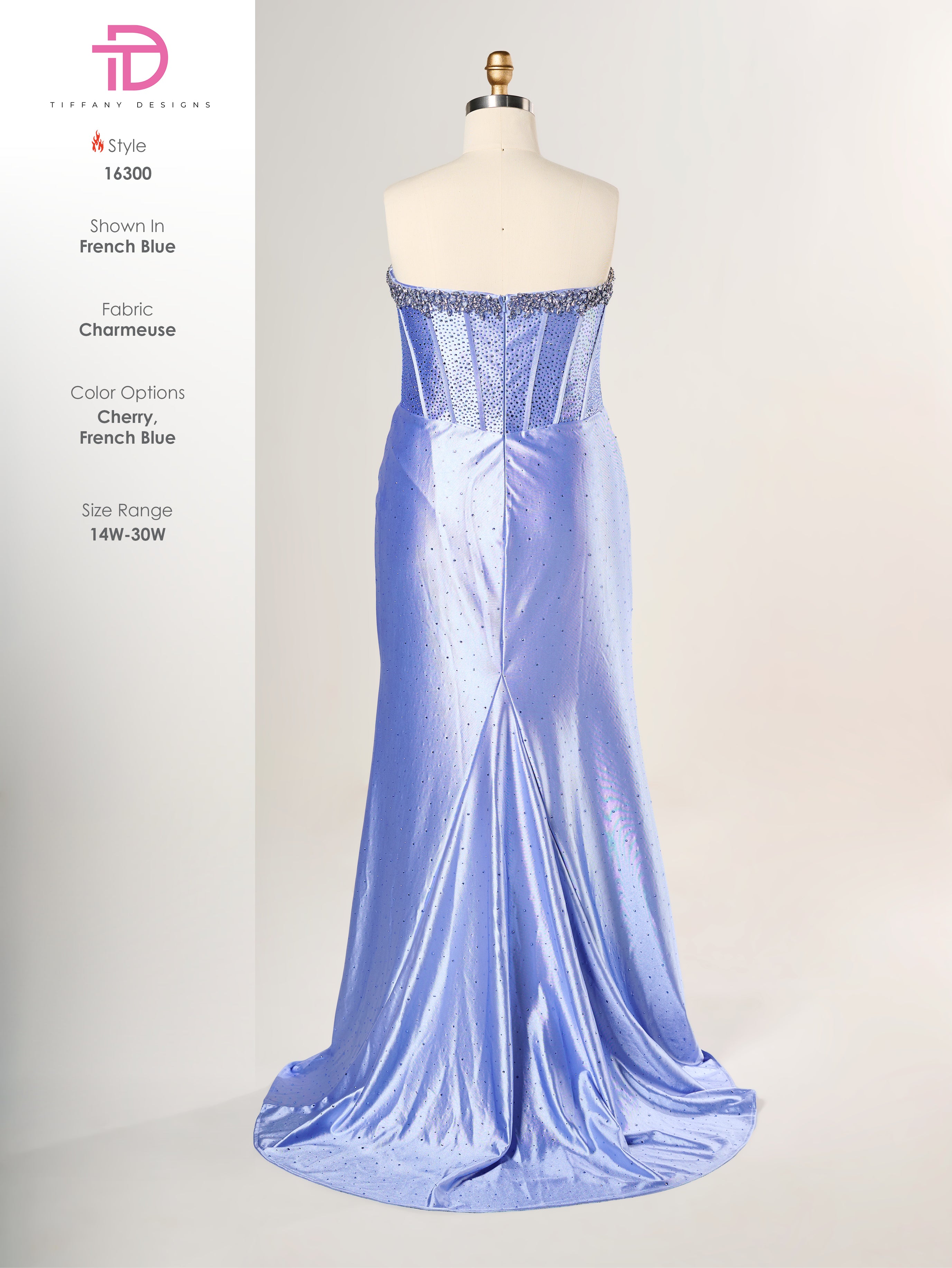 16300 Amore Gowns 16300_140_FrenchBlue