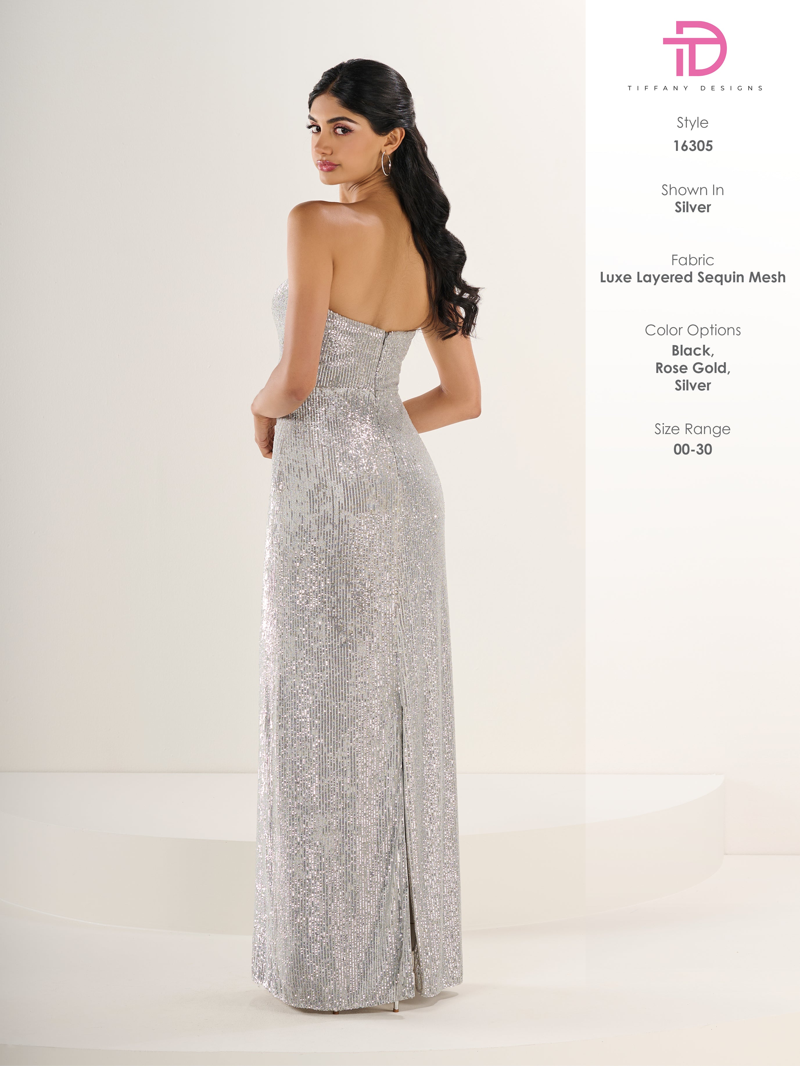 16305 Amore Gowns 16305_2_Silver