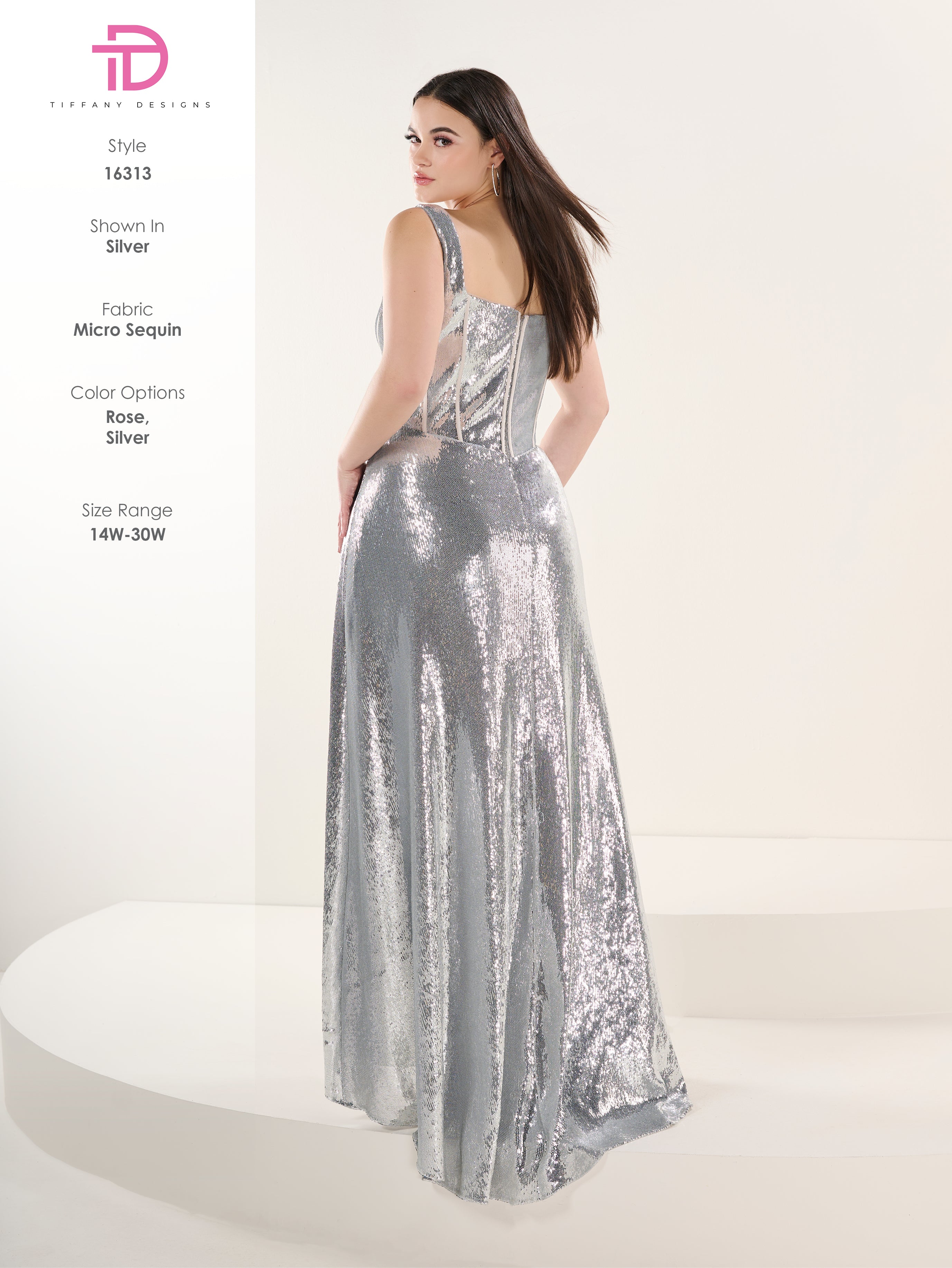 16313 Amore Gowns 16313_174_Silver