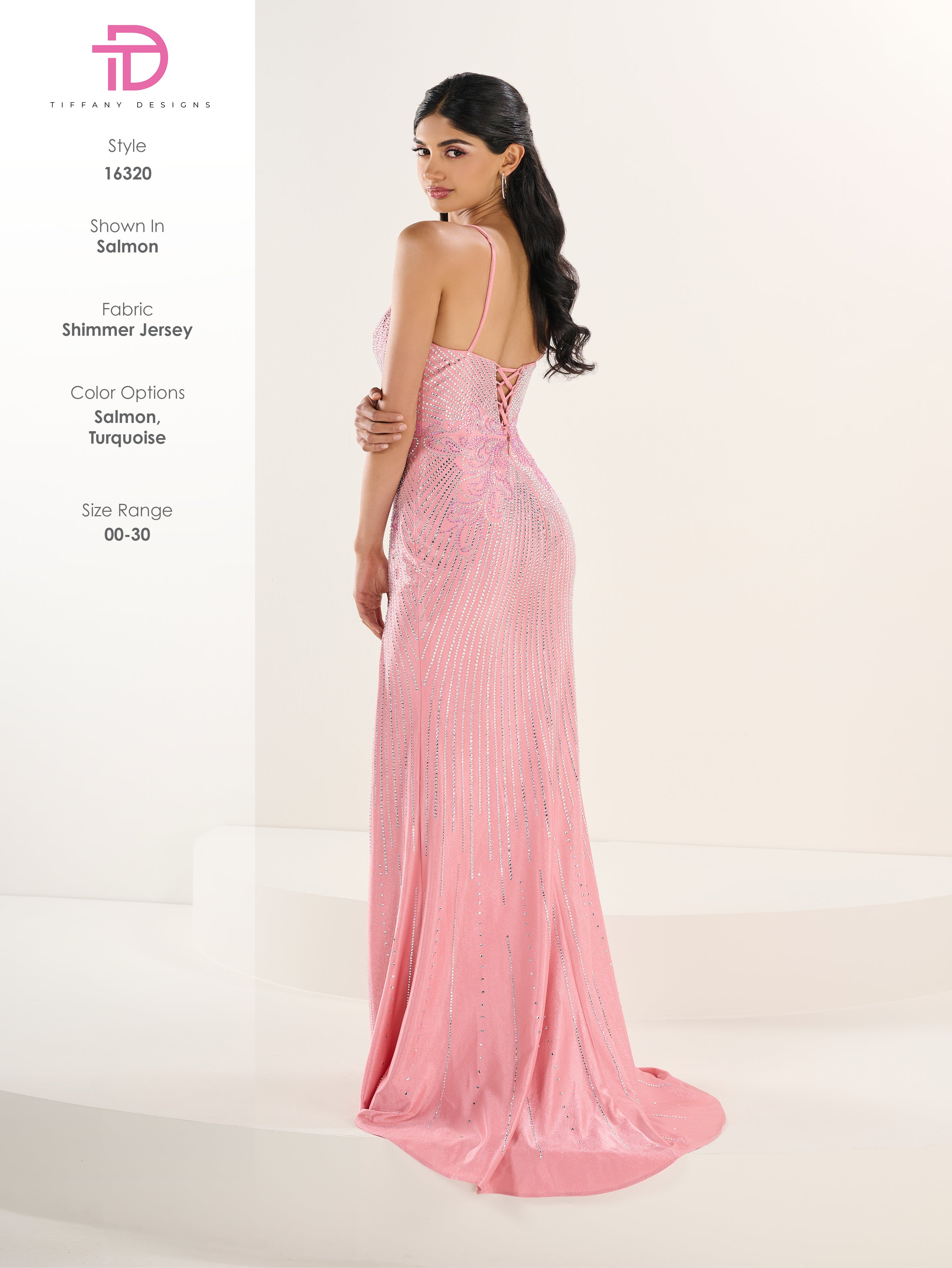 16320 Amore Gowns 16320_191_Salmon