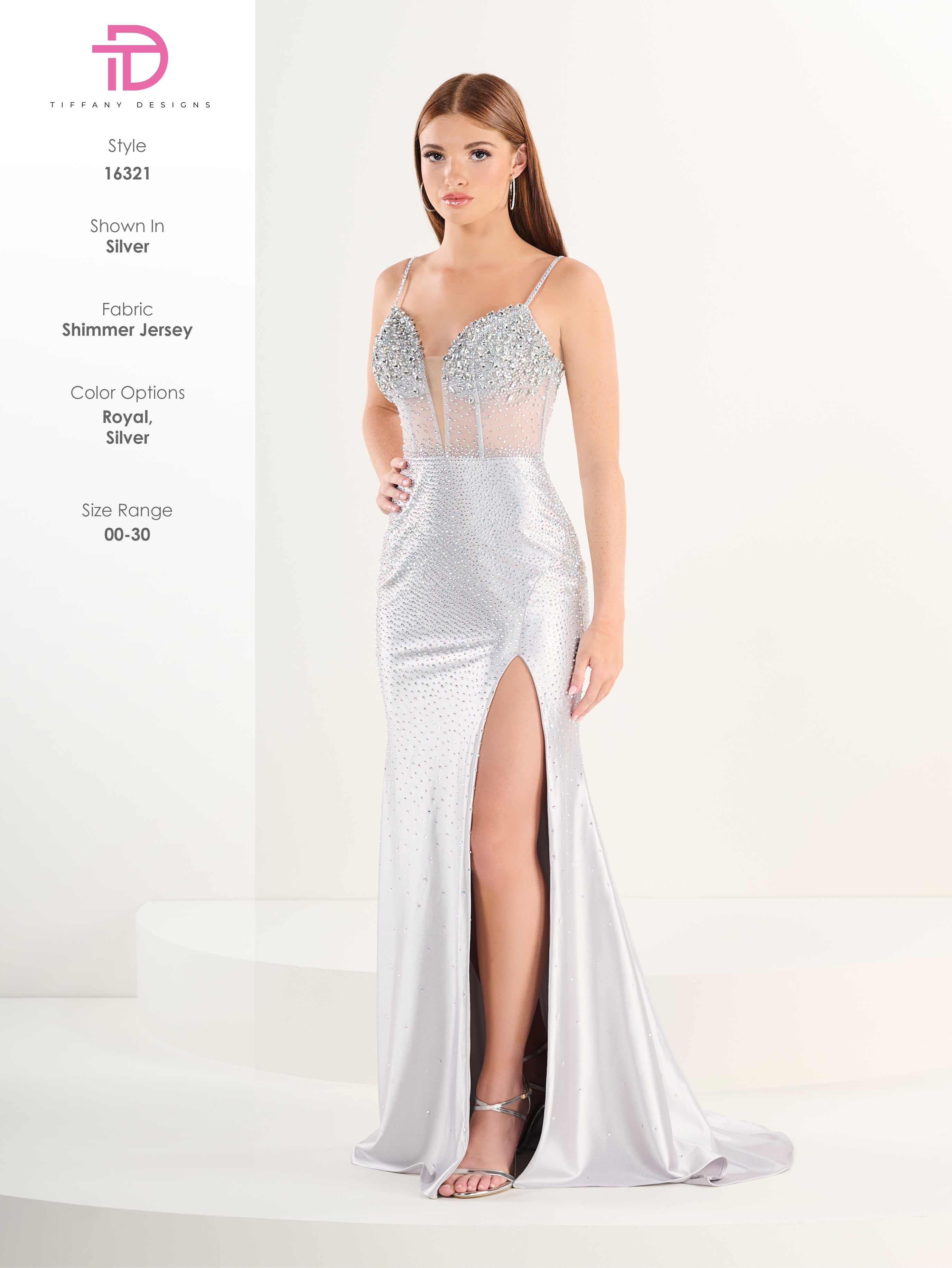 16321 Amore Gowns 16321_195_Silver_749afec0-2127-4fd4-ab2c-f0ea2d8a0800