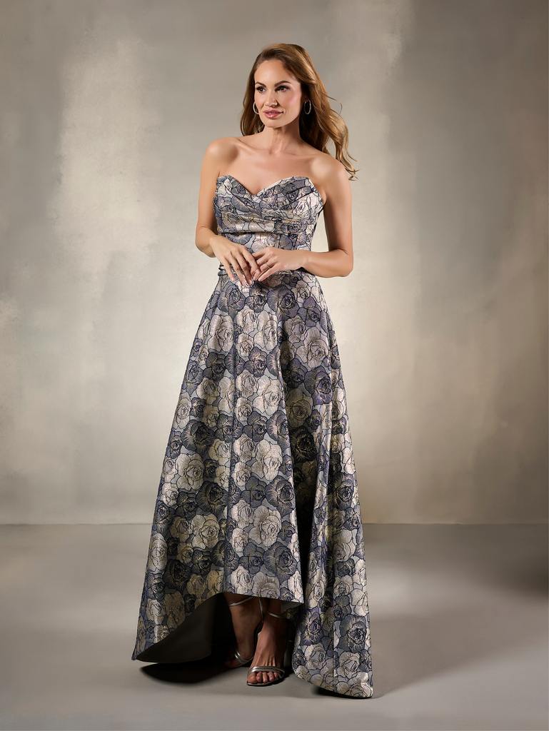 17213 Amore Gowns 17213_1_Gunmetal-Gold-769x1024