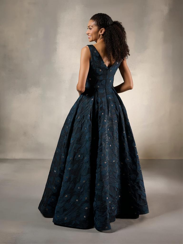 17218 Amore Gowns 17218_3_Chartreuse-Black-1-769x1024