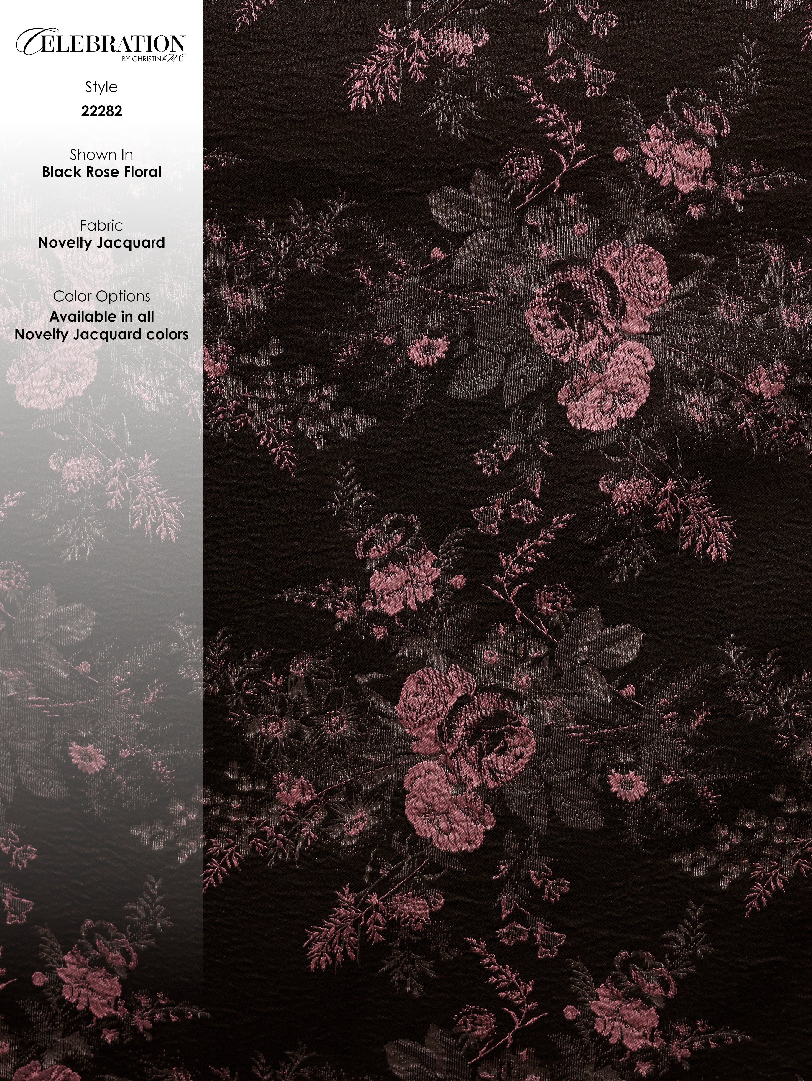 22282 Amore Gowns 22282_21_BlackRoseFloral