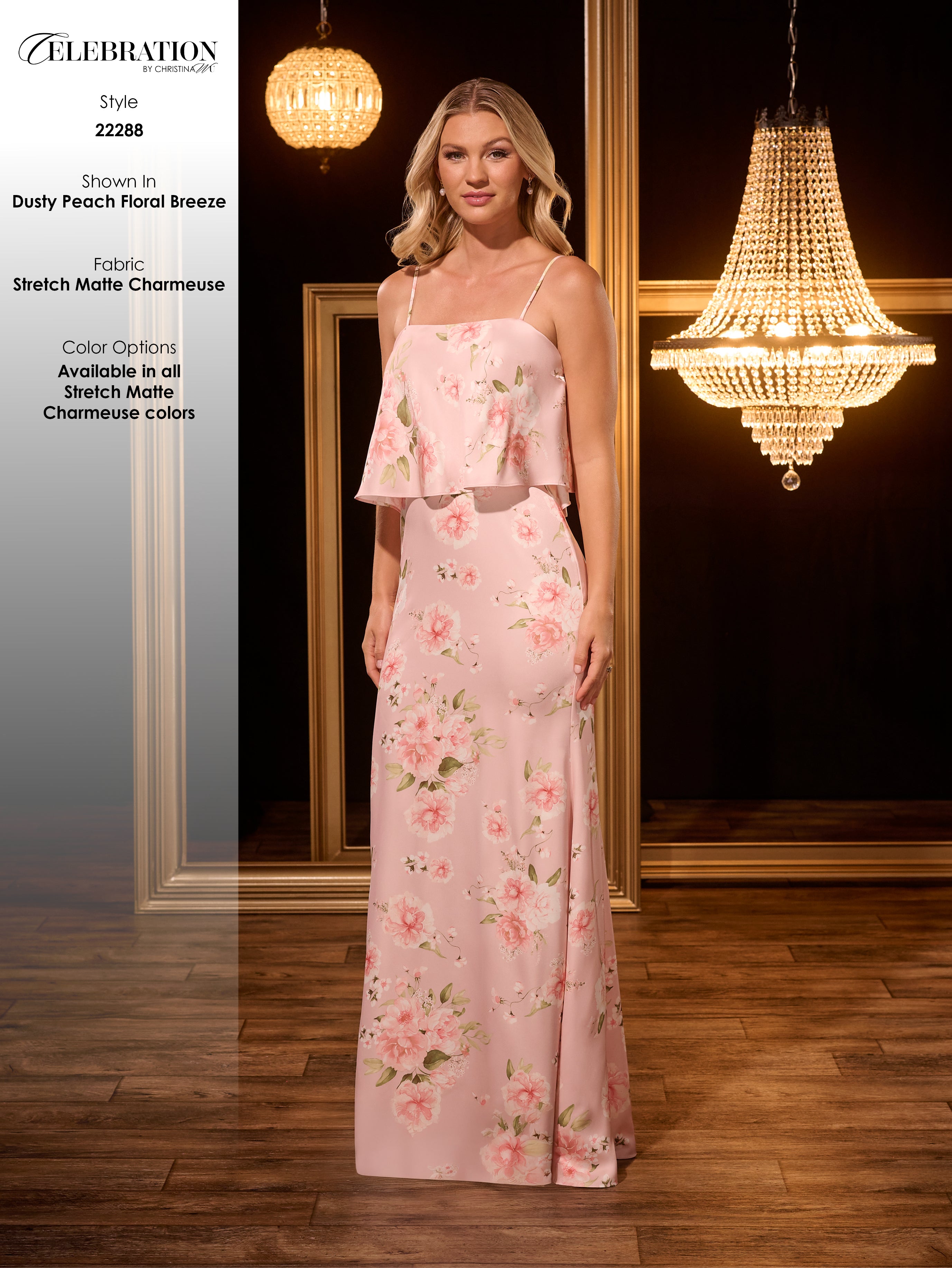22288 Amore Gowns 22288_49_DustyPeachFloralBreeze
