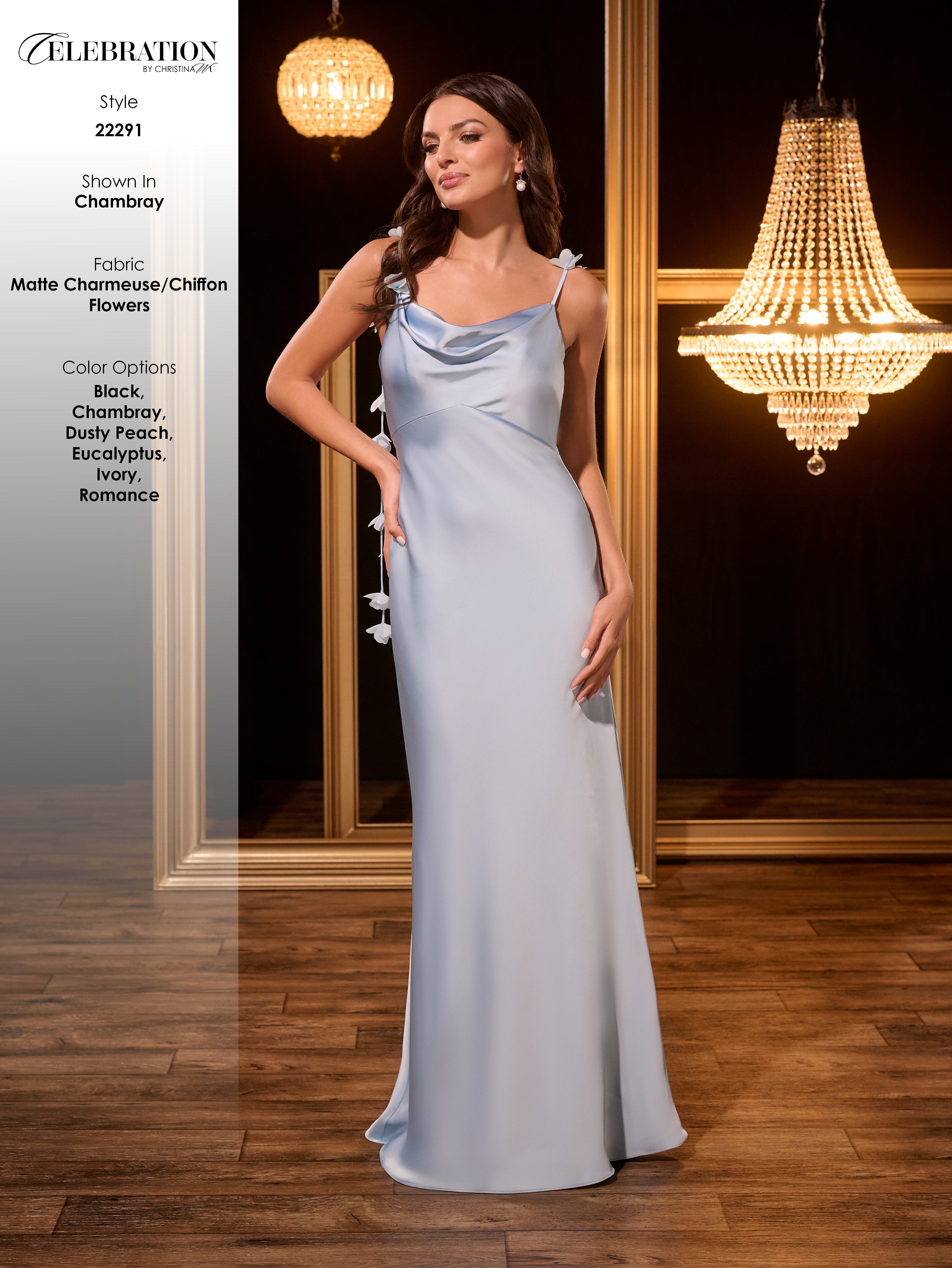 22291 Amore Gowns 22291_64_Chambray