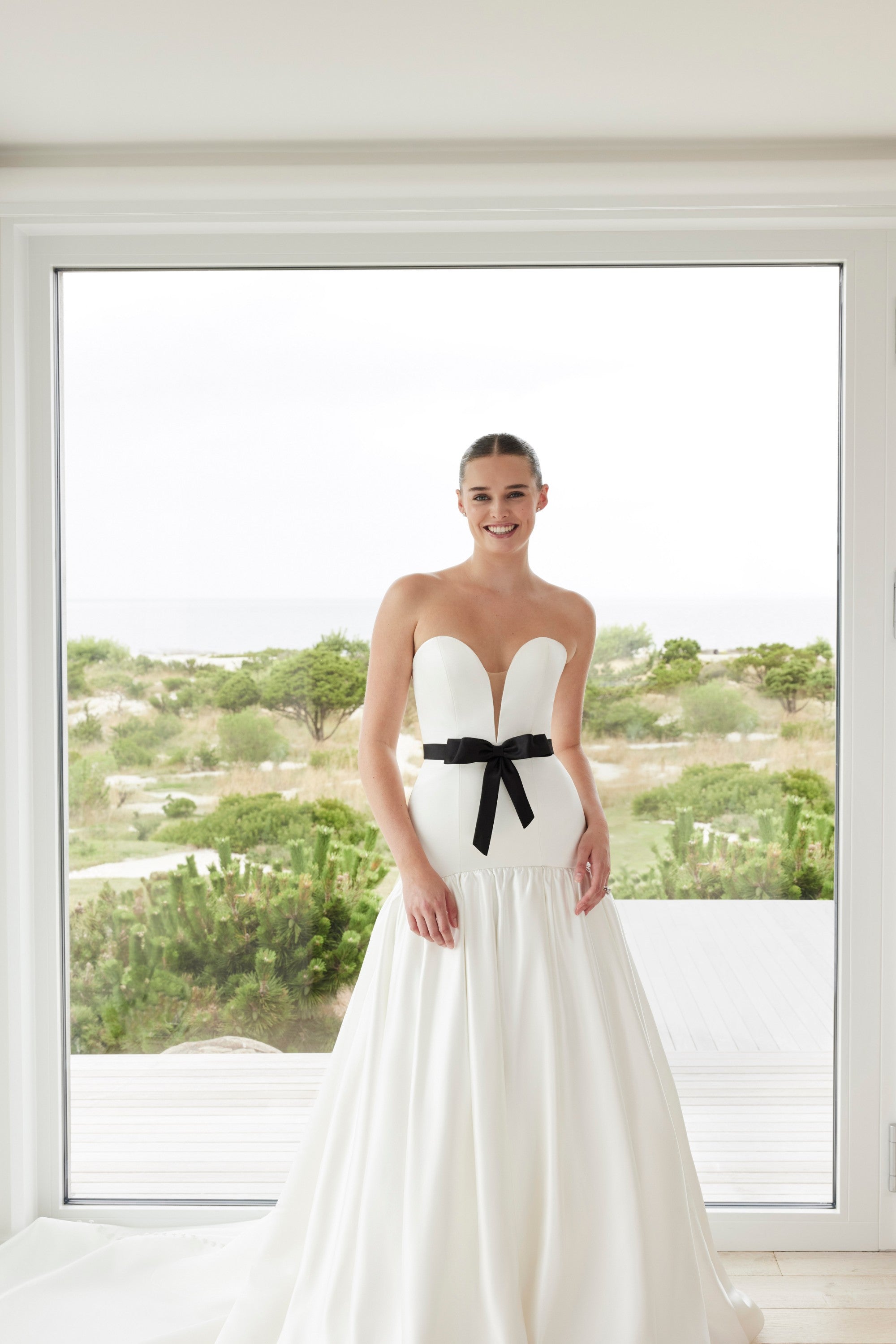 Simone Wedding Dress Morilee 2744_IvoryBlack_9141