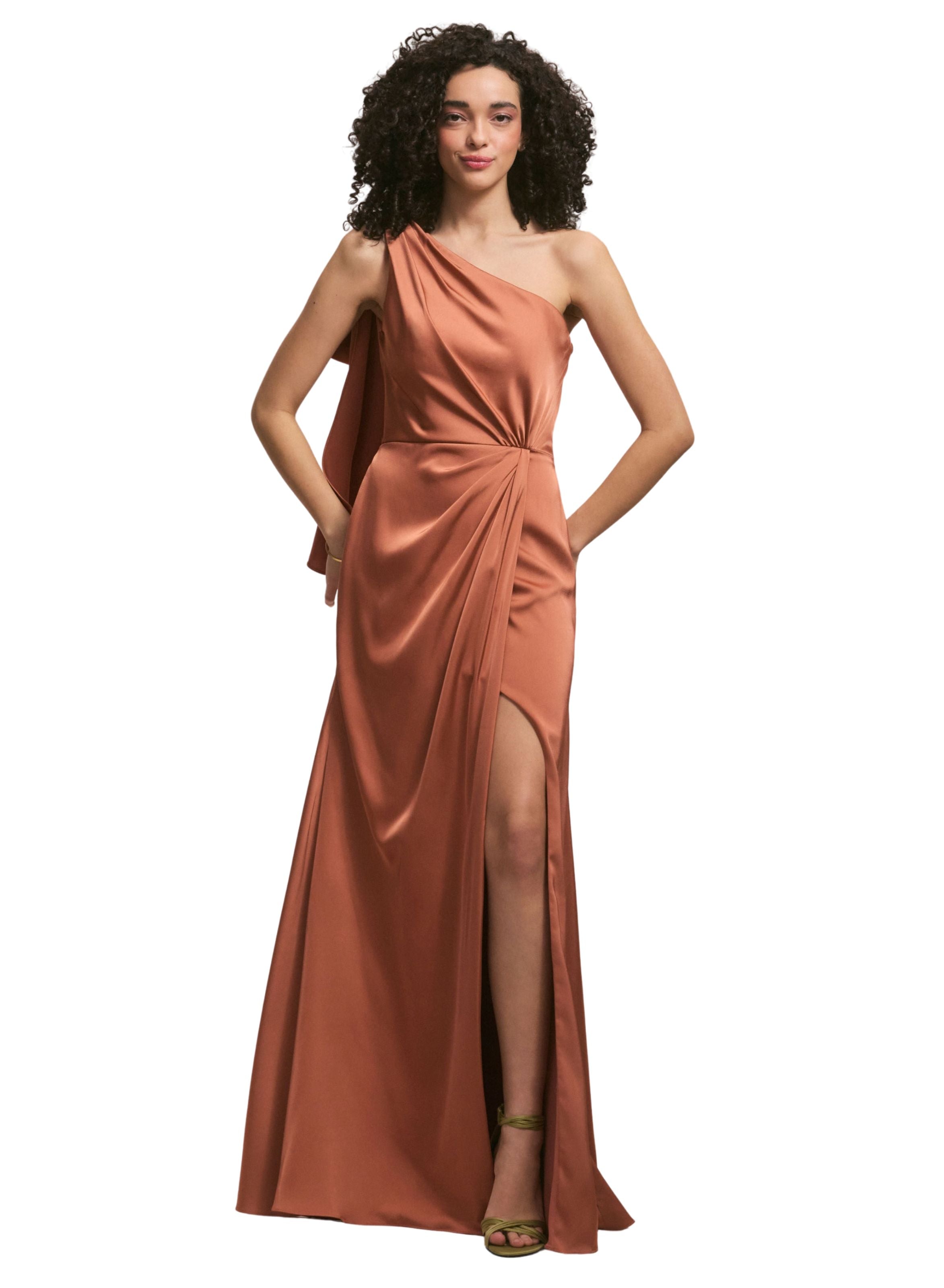Draped Faux Wrap One Shoulder Bridesmaid Dress Amore Gowns 2_836a0321-8b94-404f-9edf-0c859920f7ed