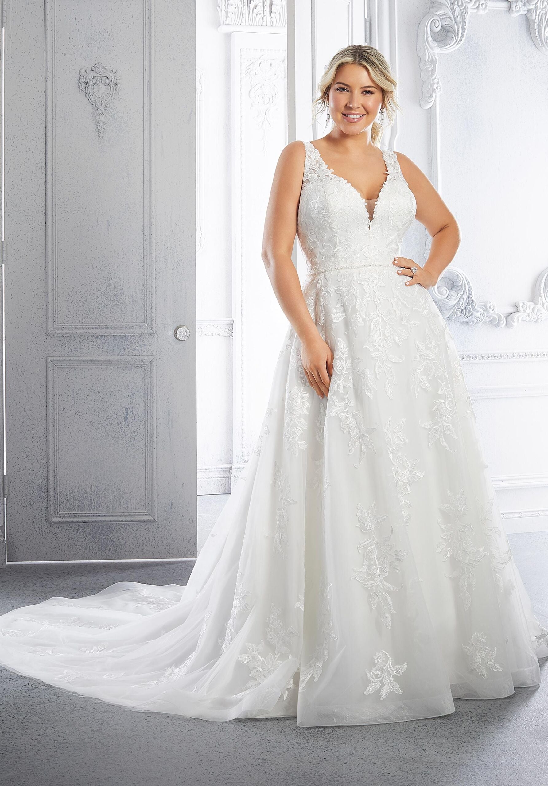 Carla Wedding Dress Amore Gowns 3327W-0038-scaled