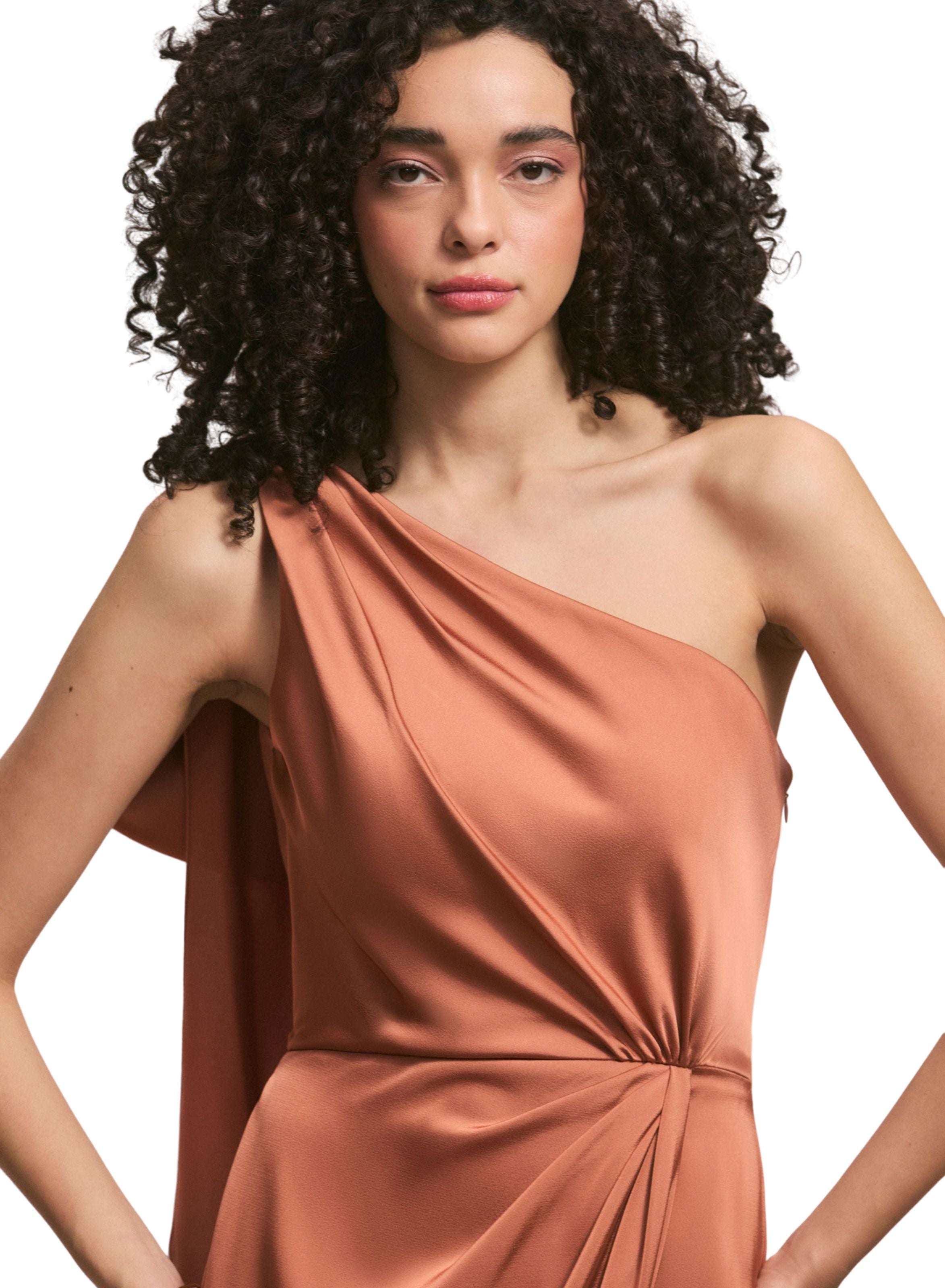 Draped Faux Wrap One Shoulder Bridesmaid Dress Amore Gowns 3_d40bbc6d-322d-4b8e-b1e5-9085a2e6492d