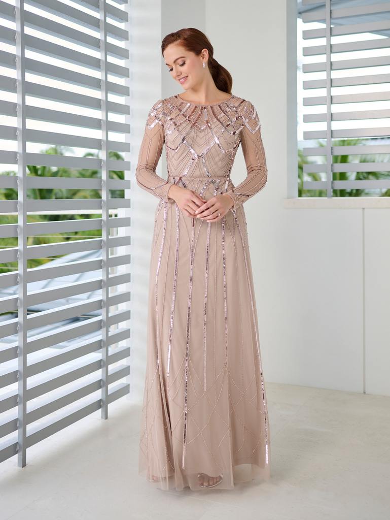 40467 Amore Gowns 40467_Taupe_1-769x1024