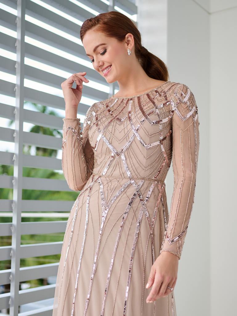 40467 Amore Gowns 40467_Taupe_2-769x1024
