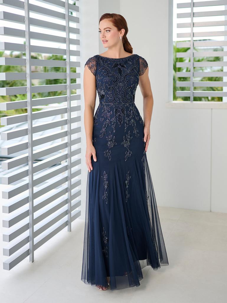 40477 Amore Gowns 40477_Navy_1-769x1024