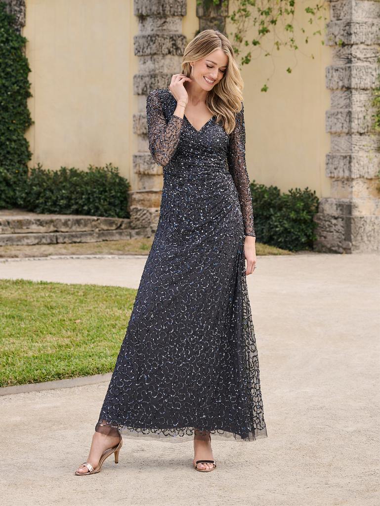 40488 Amore Gowns 40488_1_Gunmetal-769x1024
