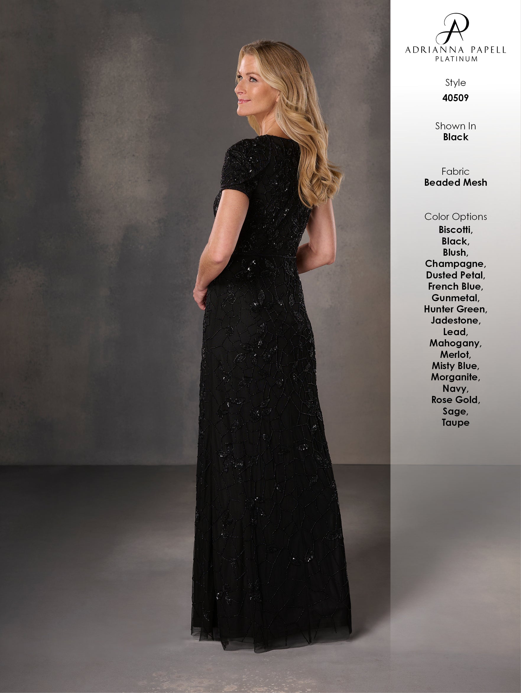 40509 Amore Gowns 40509_6_Black