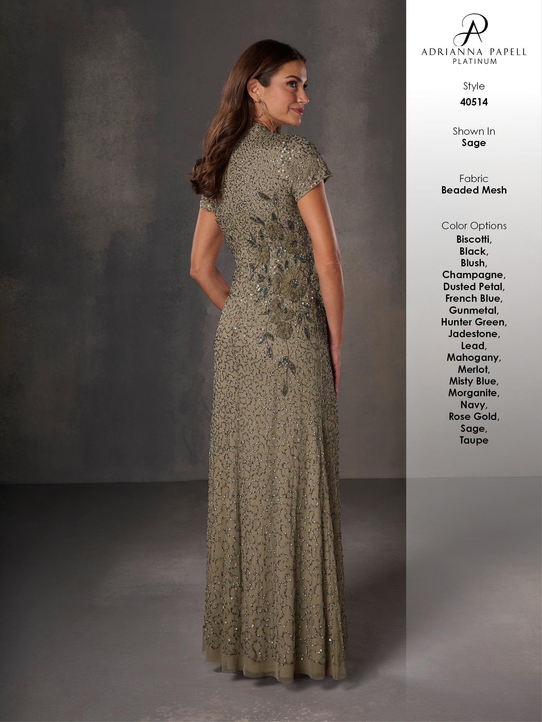 40514 Amore Gowns 40514_27_Sage