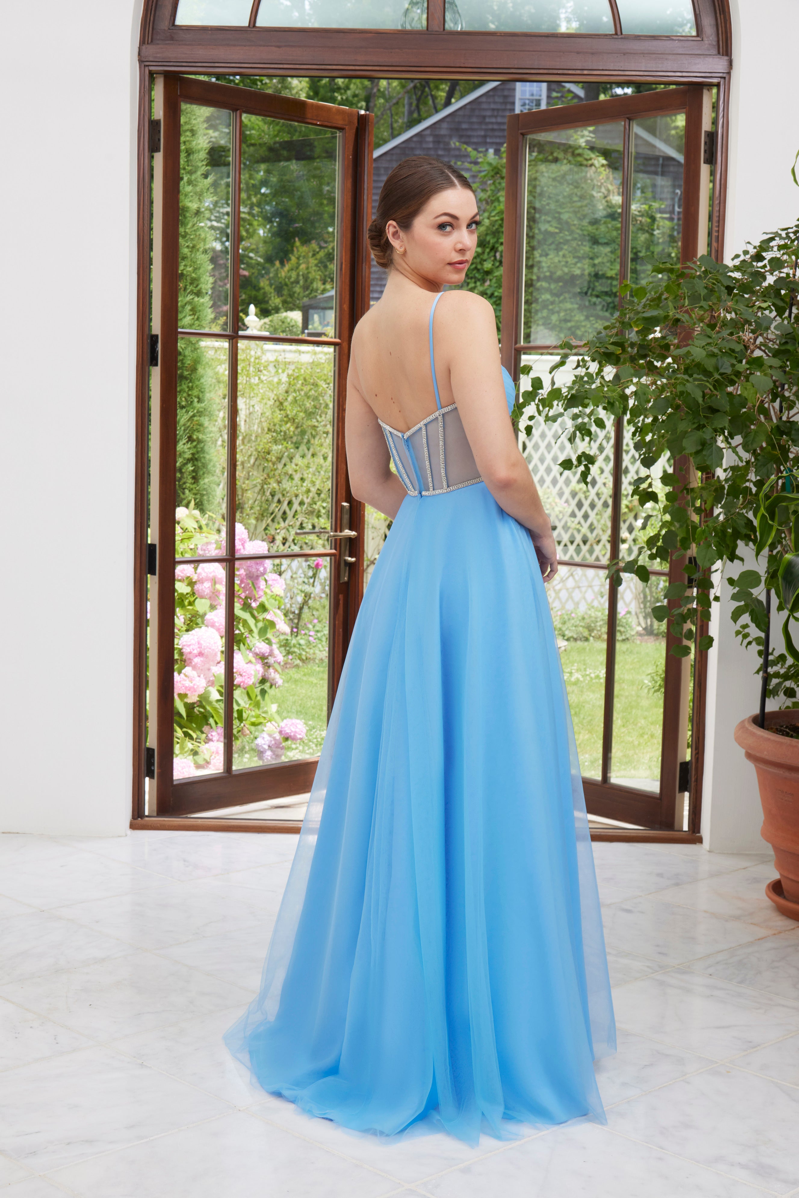 49114 Amore Gowns 49114__P1233__FrenchBlue_0666