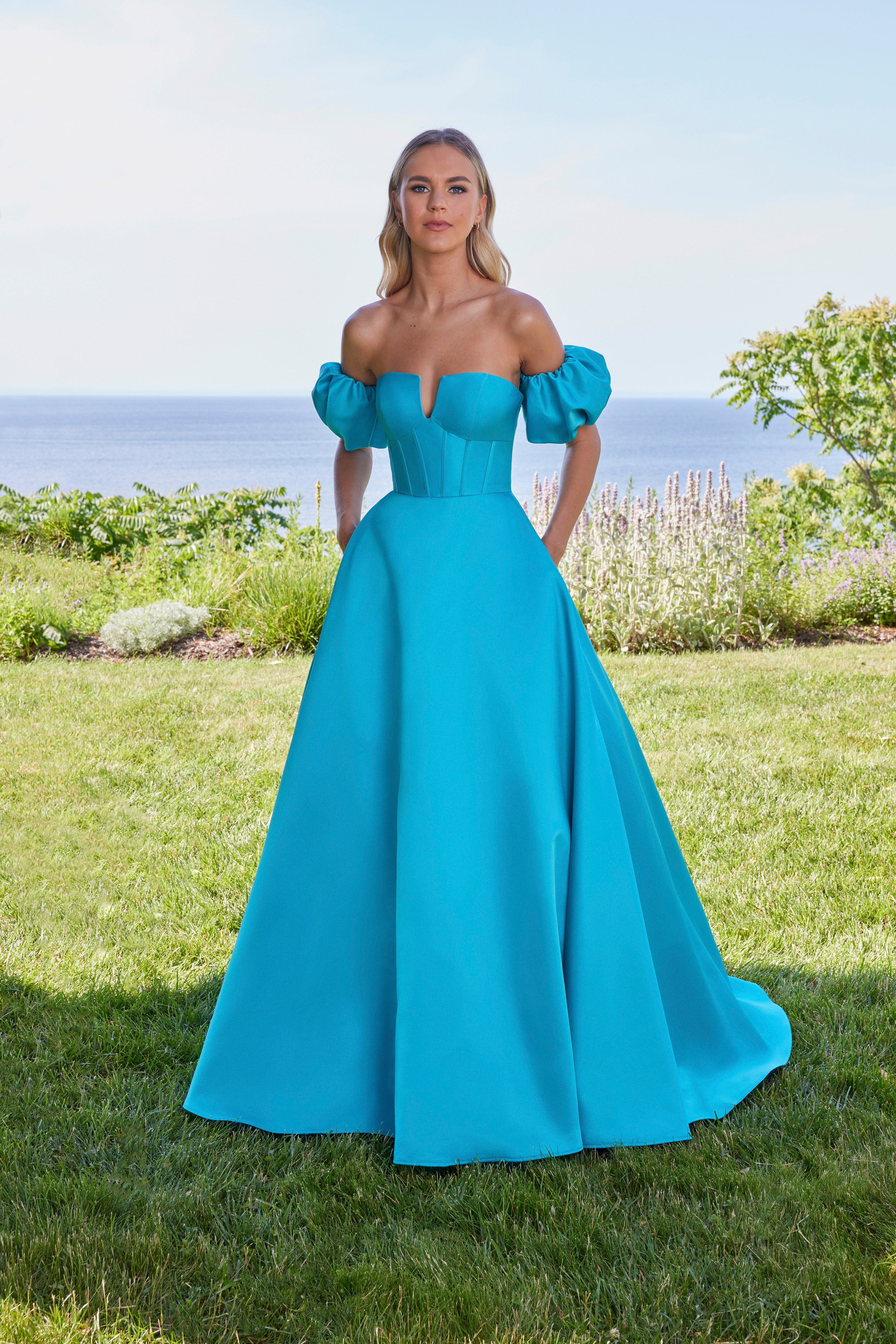49129 Amore Gowns 49129__P1243__Turquoise_0569
