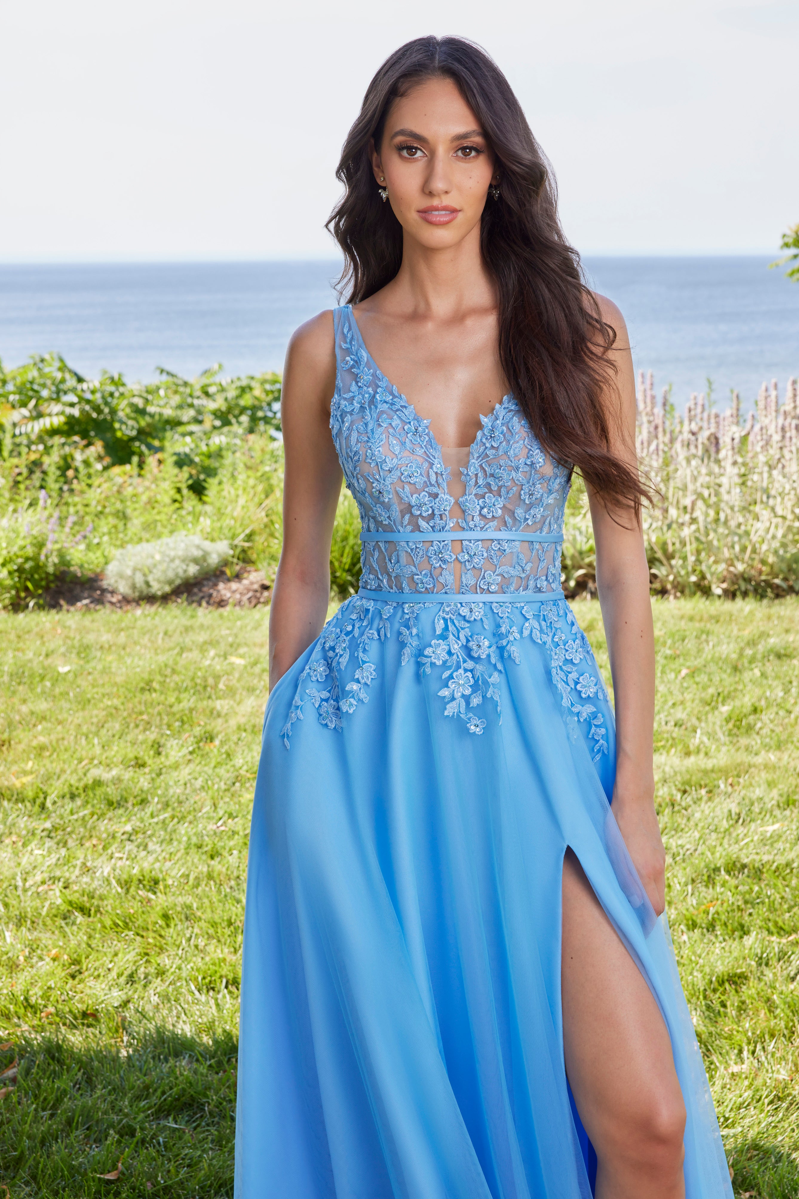 49133 Amore Gowns 49133__P1237__FrenchBlue_1018