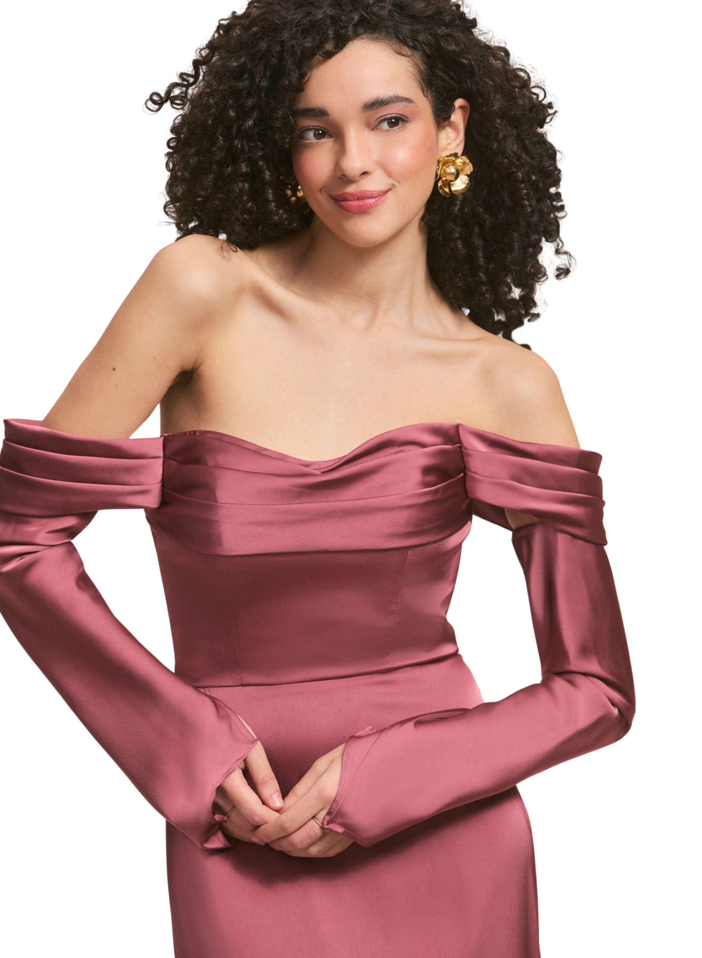 Draped Sweetheart Luxe Satin Bridesmaid Dress with Detachable Long Sleeves Amore Gowns 6_1abb2f17-55a0-475e-a606-5fa971892a21