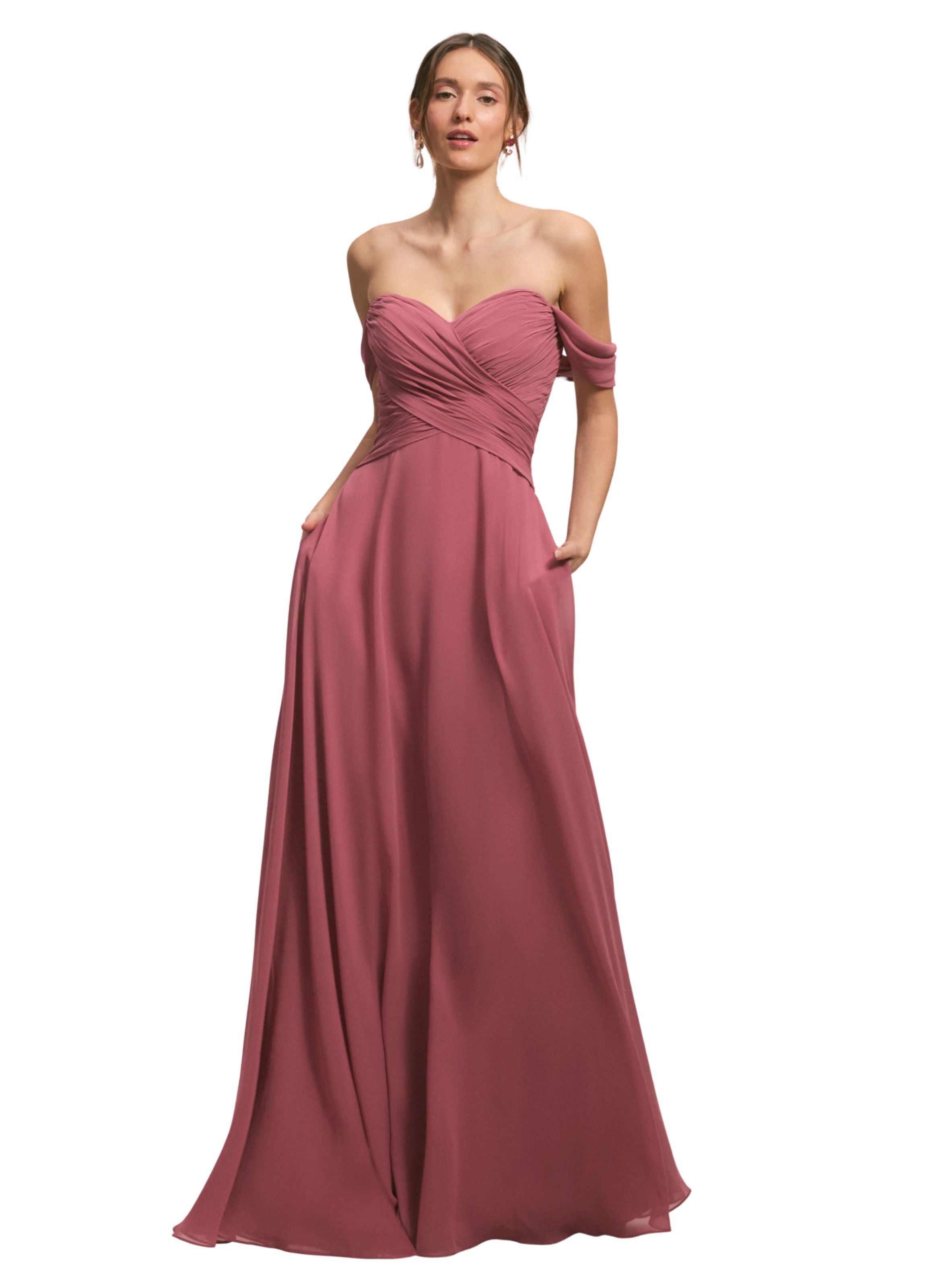 Ruched Sweetheart A-line Bridesmaid Dress Amore Gowns 8_c1a2c6e0-45ef-4ab7-a49e-6d001d2929b4