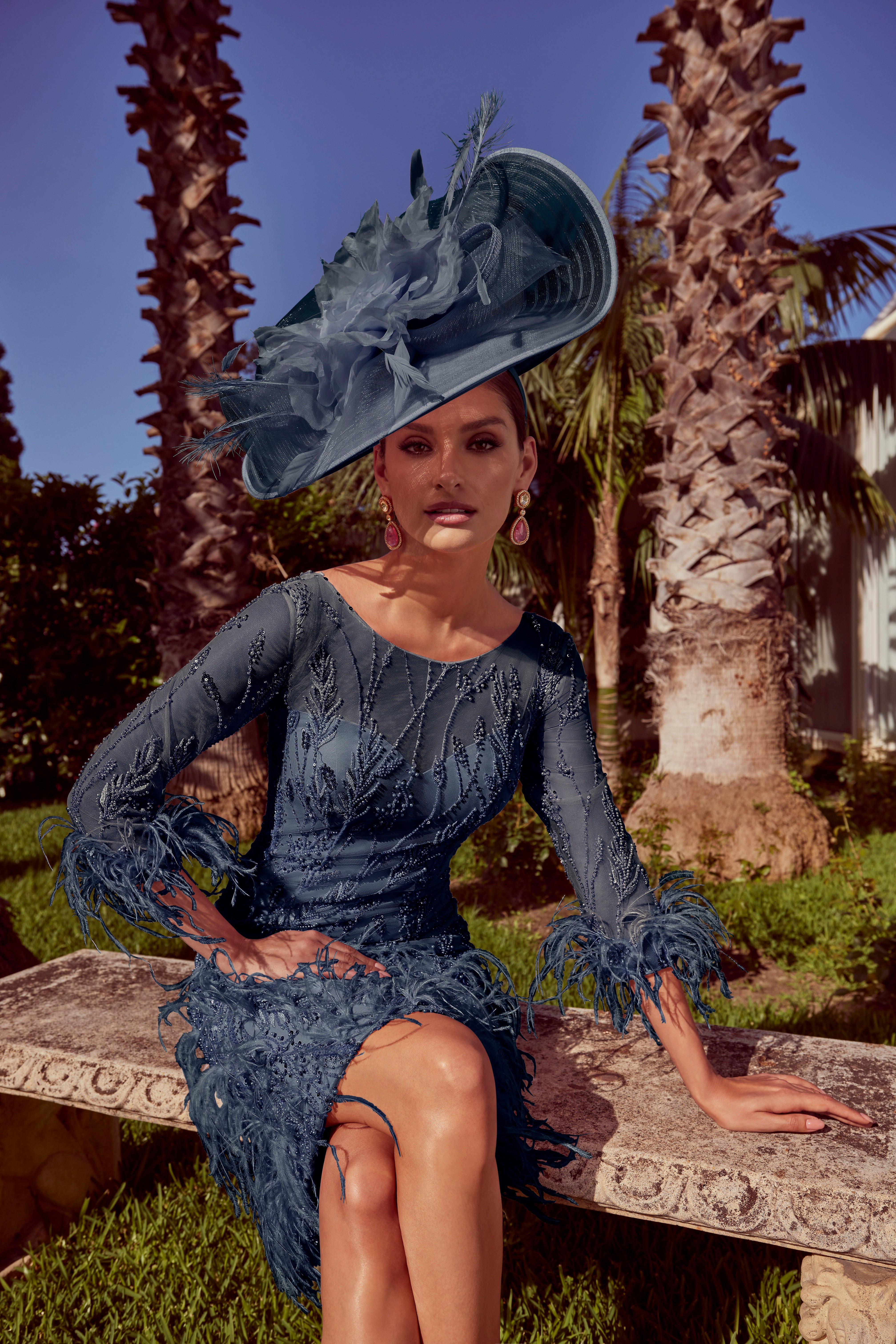 992406 Navy Amore Gowns 992406_Navy