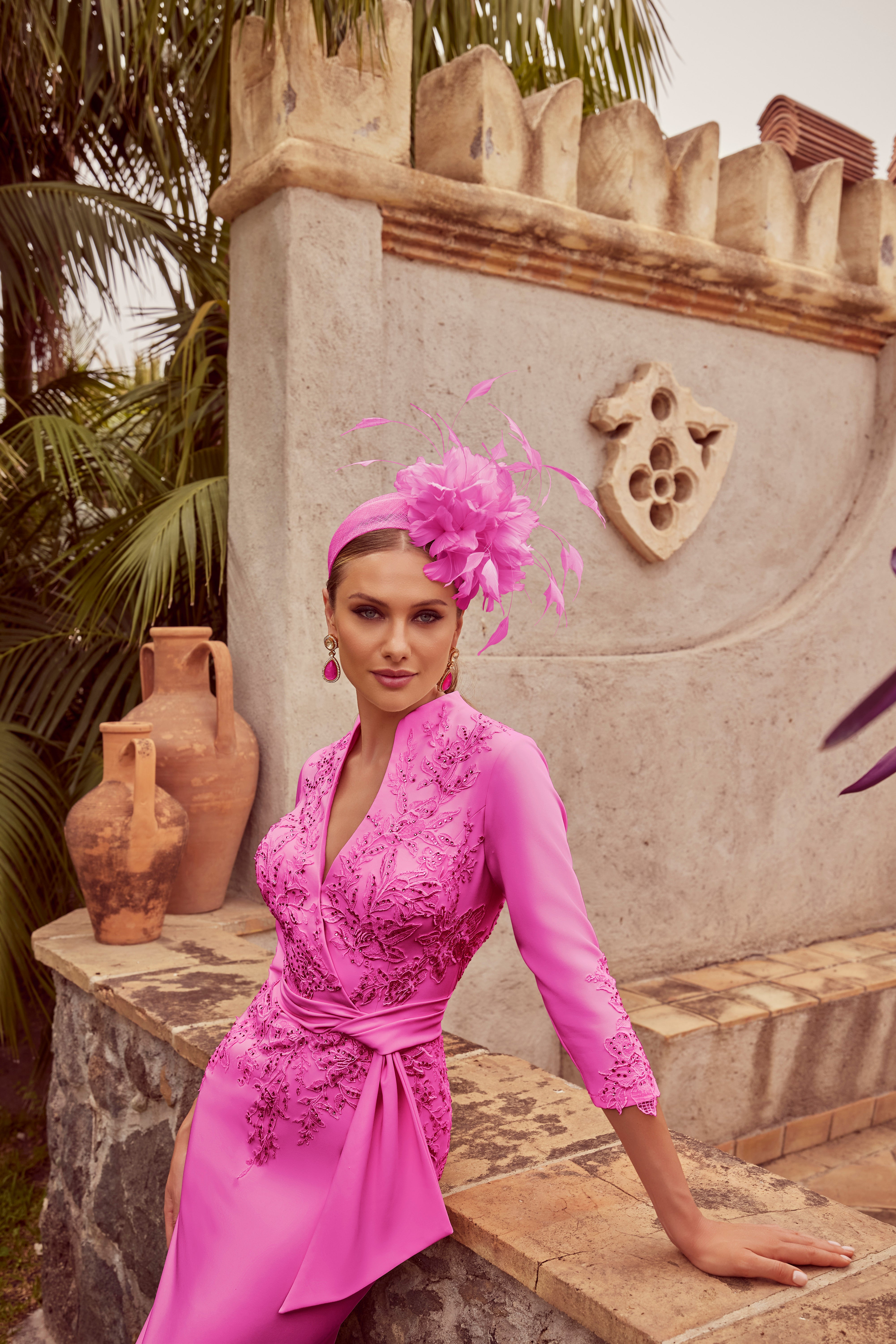 992417 Fuchsia Amore Gowns 992417_012_FUCHSIA