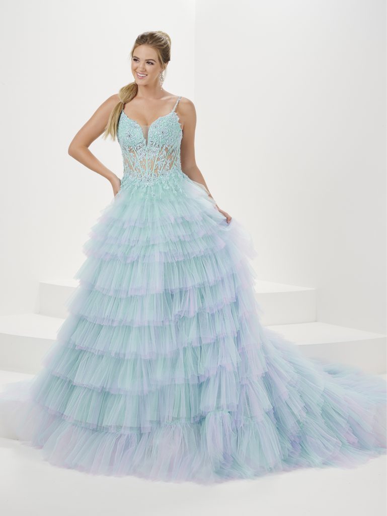 16115 Amore Gowns Tiffany-Designs_16115_2_Light-Turquoise-Lavender-769x1024